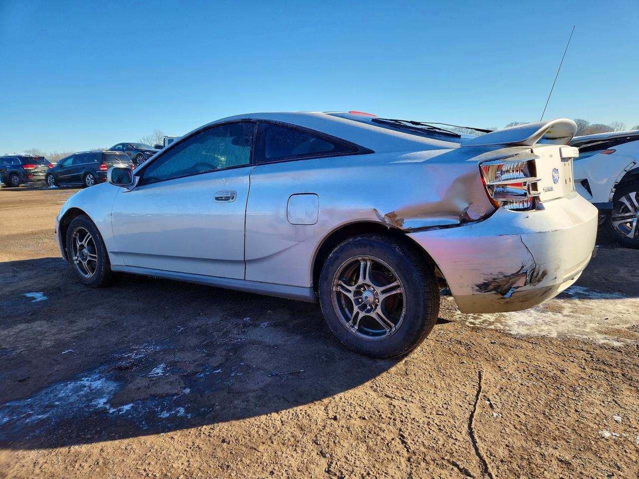 2002 Toyota Celica Gt Gray vin: JTDDR32T820116646