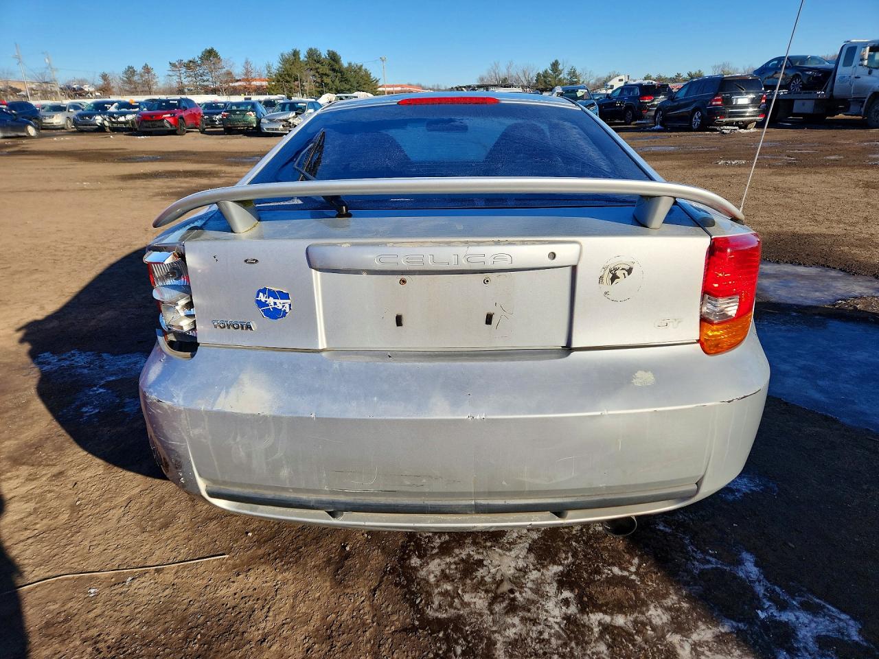 2002 Toyota Celica Gt Gray vin: JTDDR32T820116646