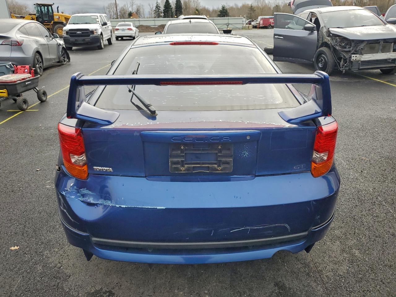 2002 Toyota Celica Gt Blue vin: JTDDR32T820126738
