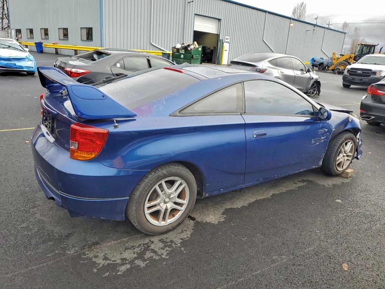 2002 Toyota Celica Gt Blue vin: JTDDR32T820126738