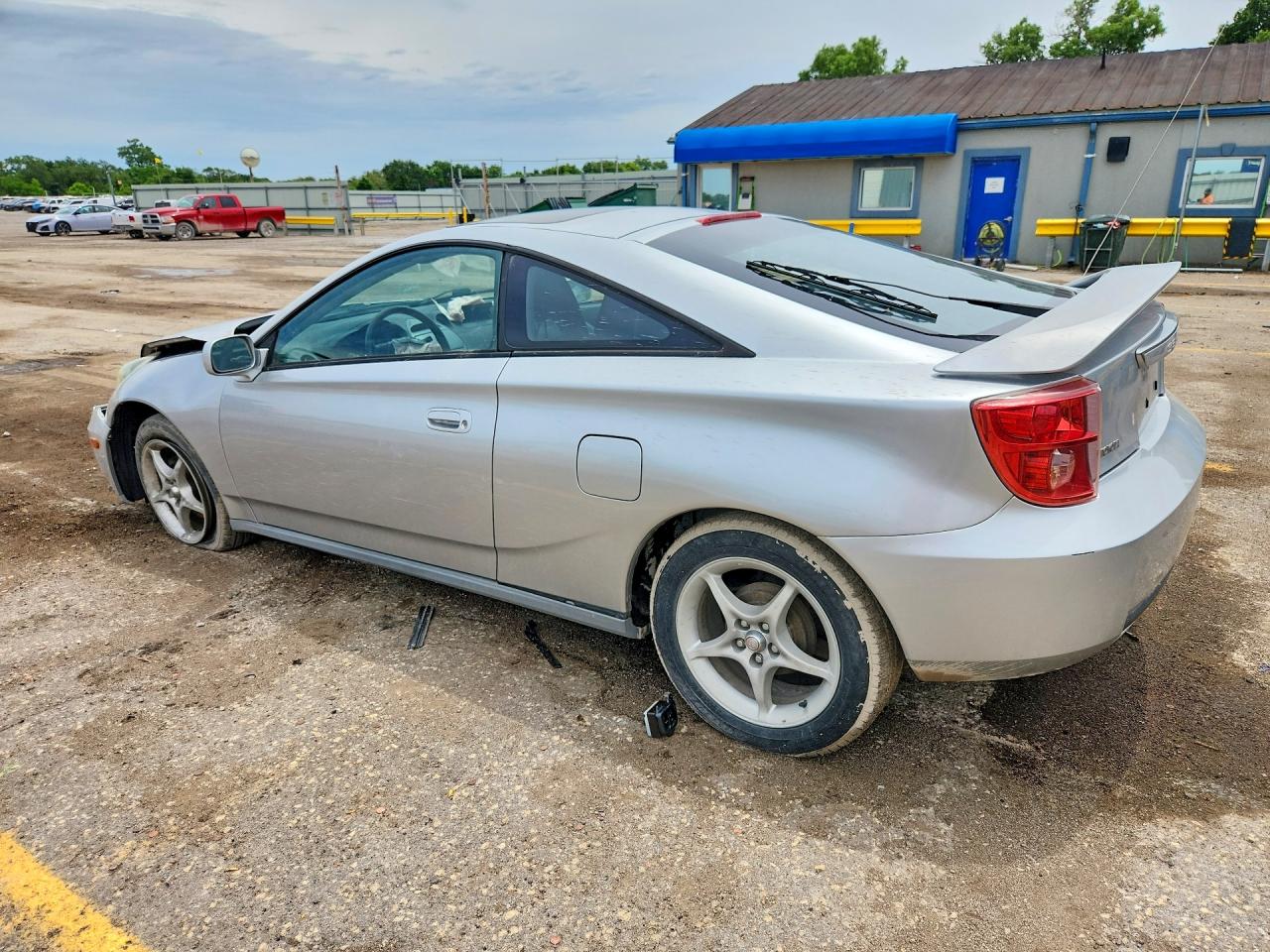 2003 Toyota Celica Серебряный vin: JTDDR32T830154475
