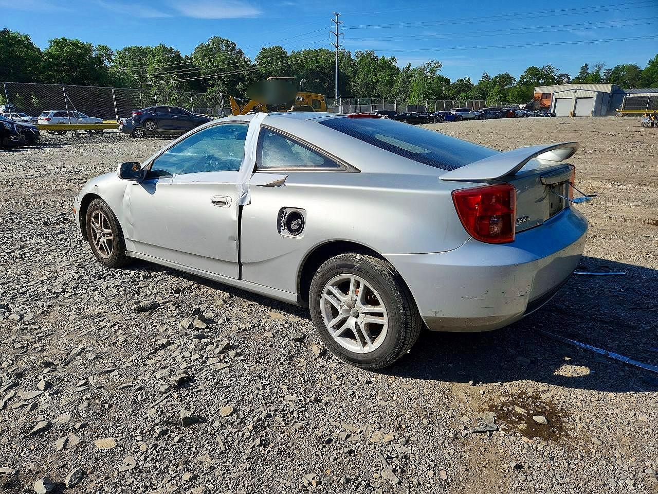 2003 Toyota Celica Gt Silver vin: JTDDR32T830163497