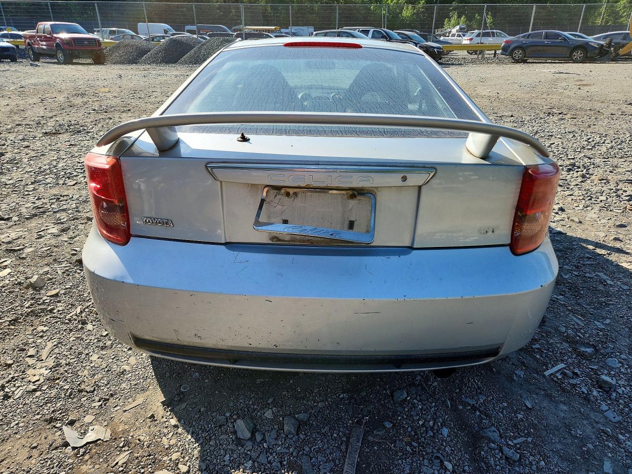 2003 Toyota Celica Gt Silver vin: JTDDR32T830163497
