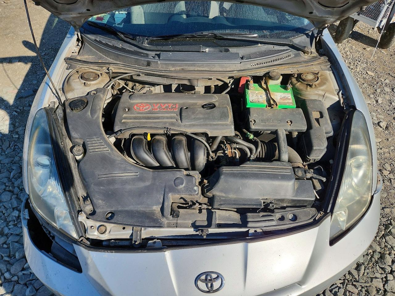 2003 Toyota Celica Gt Silver vin: JTDDR32T830163497