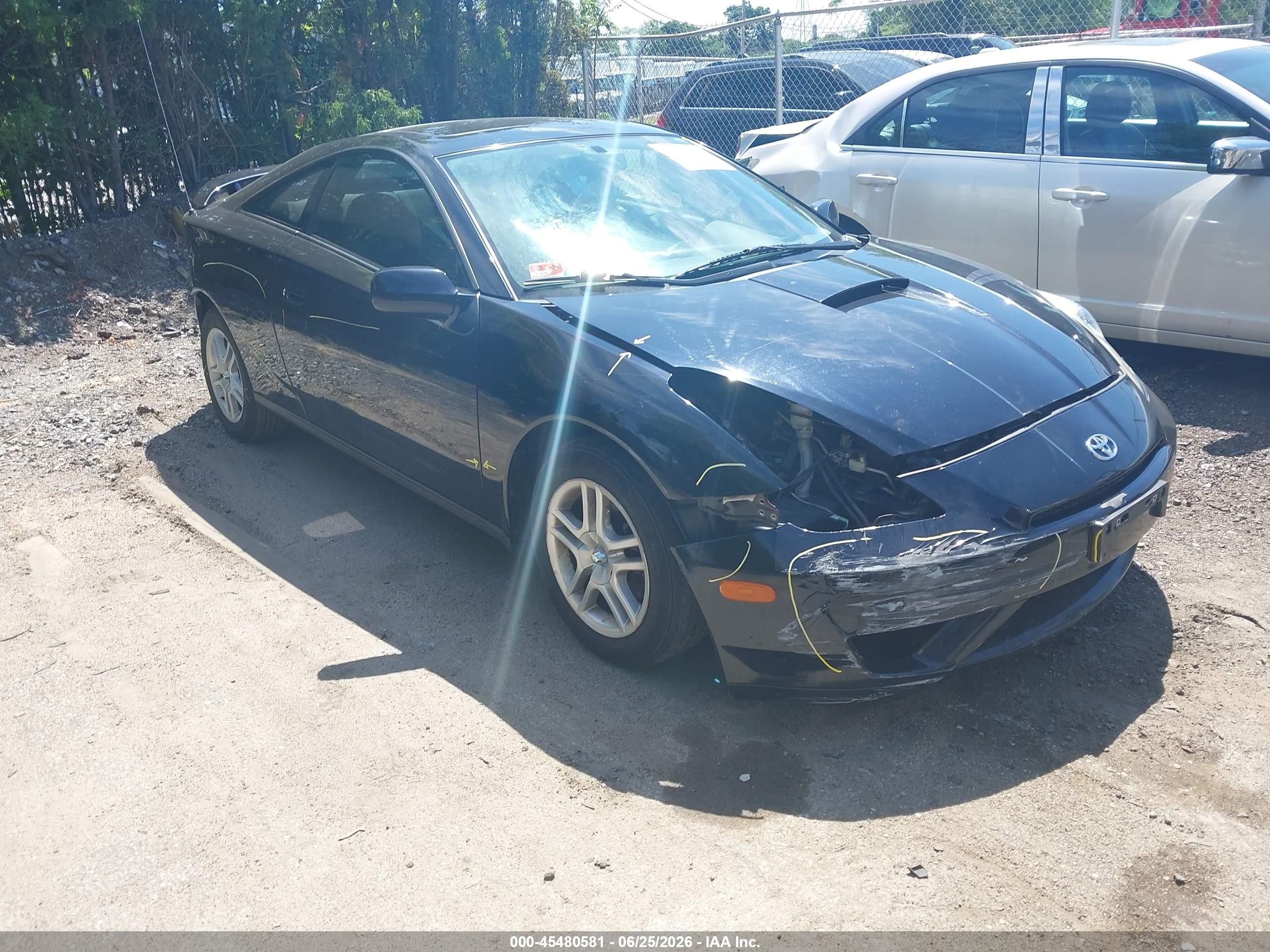 2004 Toyota Celica Gt Black vin: JTDDR32T840169494