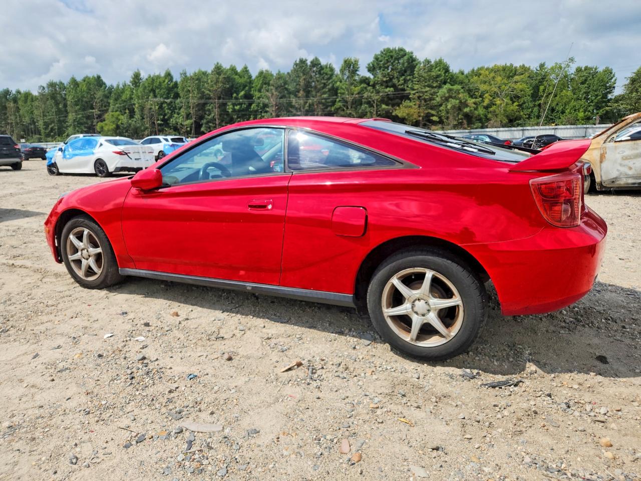 2004 Toyota Celica Gt Red vin: JTDDR32T940174025