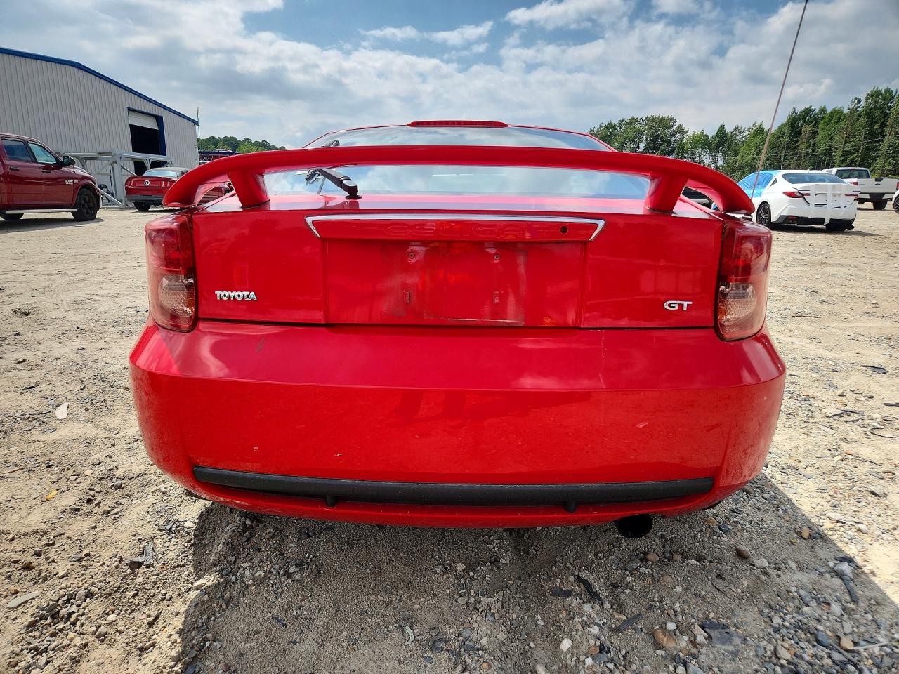 2004 Toyota Celica Gt Red vin: JTDDR32T940174025