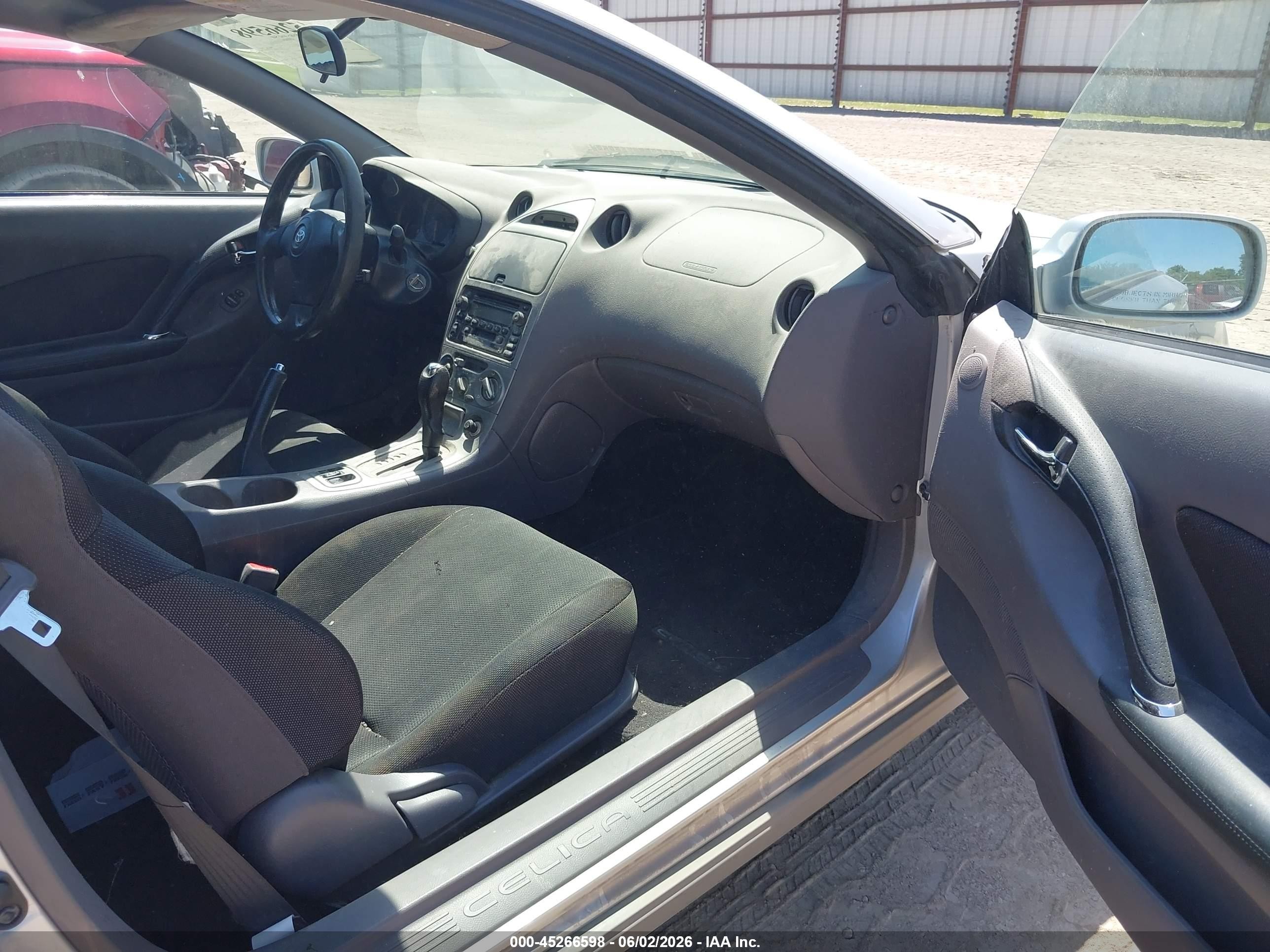 2001 Toyota Celica Gt Silver vin: JTDDR32TX10071241