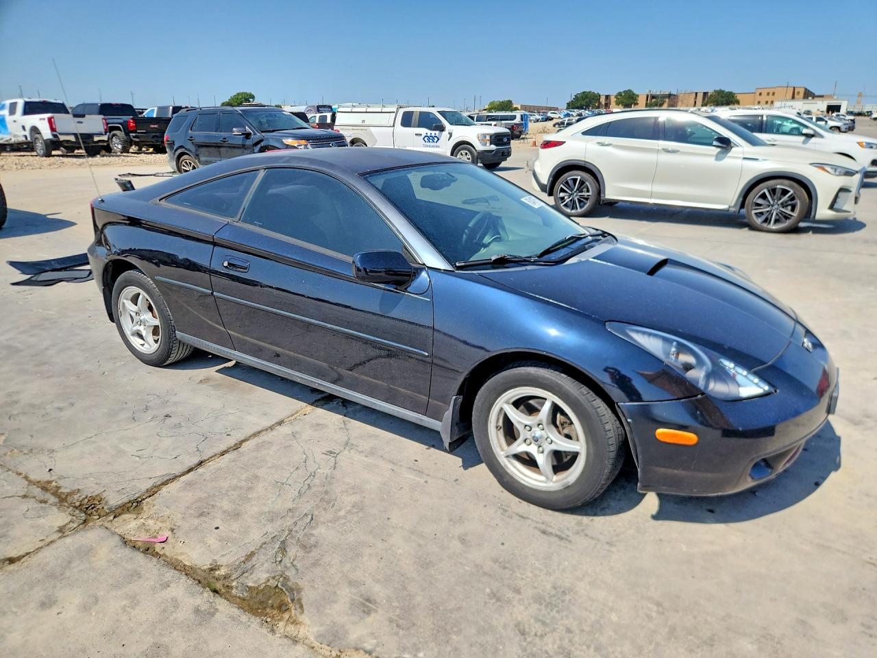2001 Toyota Celica Gt Black vin: JTDDR32TX10103296