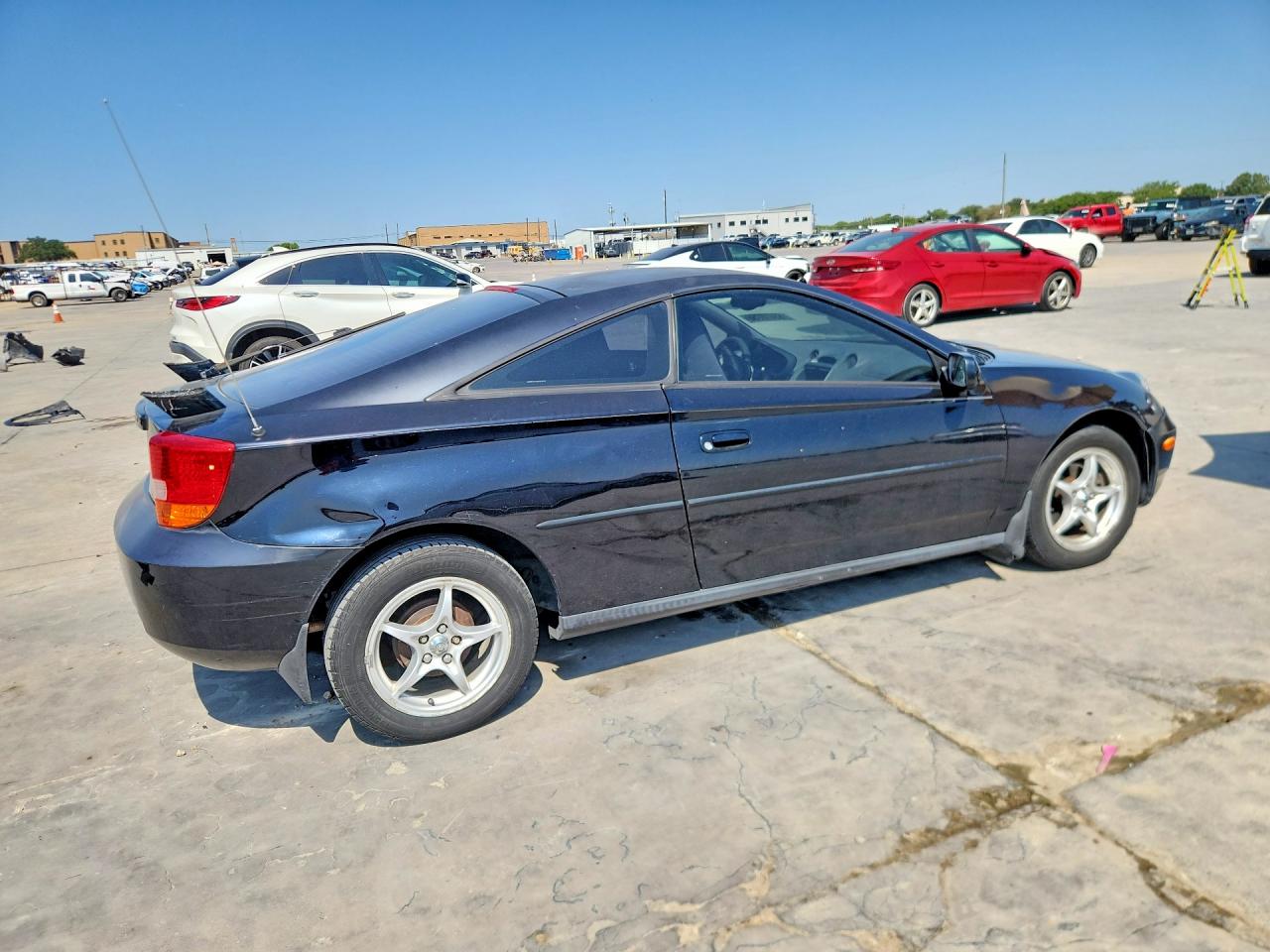 2001 Toyota Celica Gt Black vin: JTDDR32TX10103296