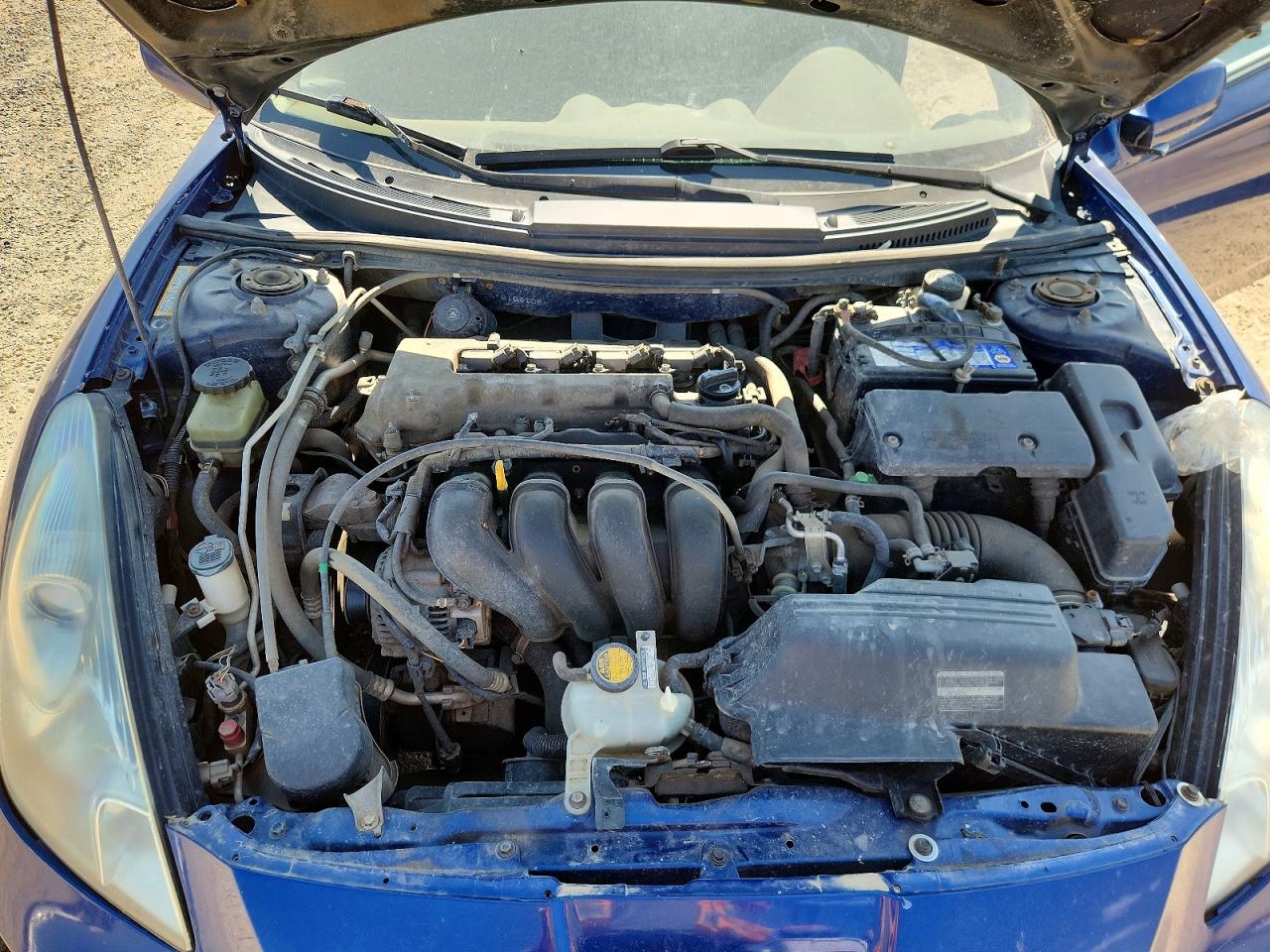 2001 Toyota Celica Gt Синий vin: JTDDR32TX10104108