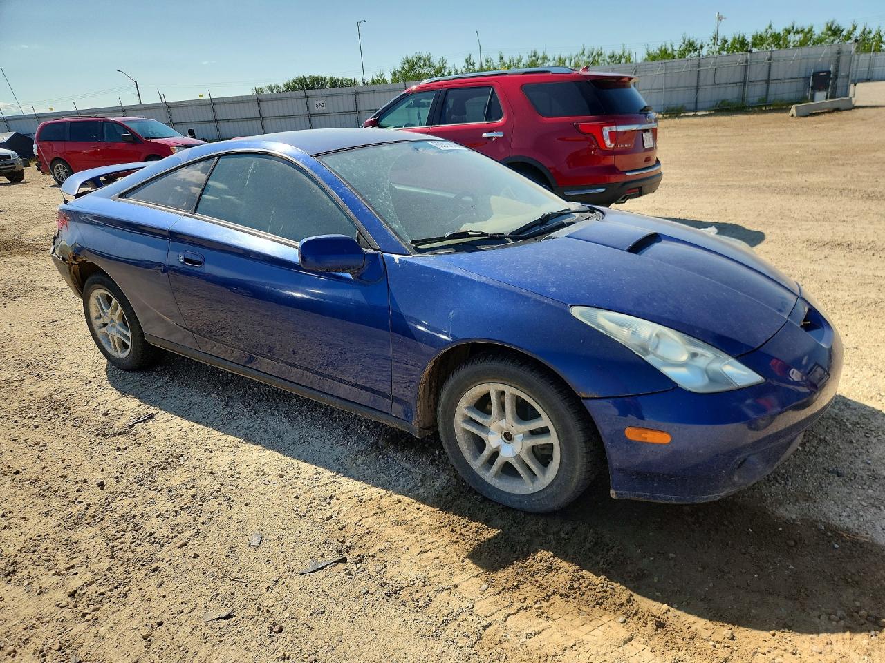 2001 Toyota Celica Gt Синий vin: JTDDR32TX10104108