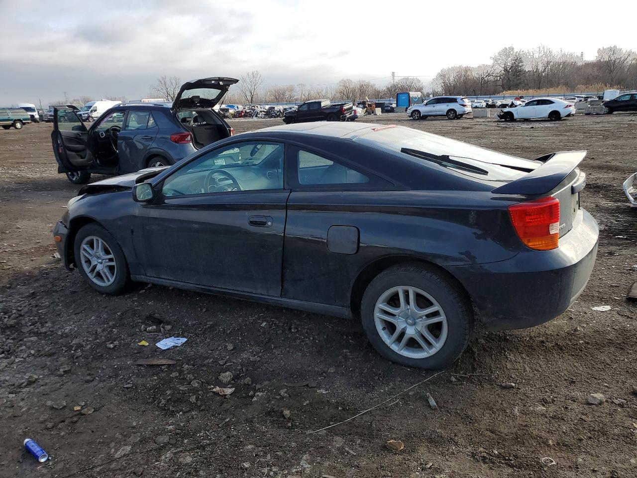2001 Toyota Celica Gt Blue vin: JTDDR32TX10109485