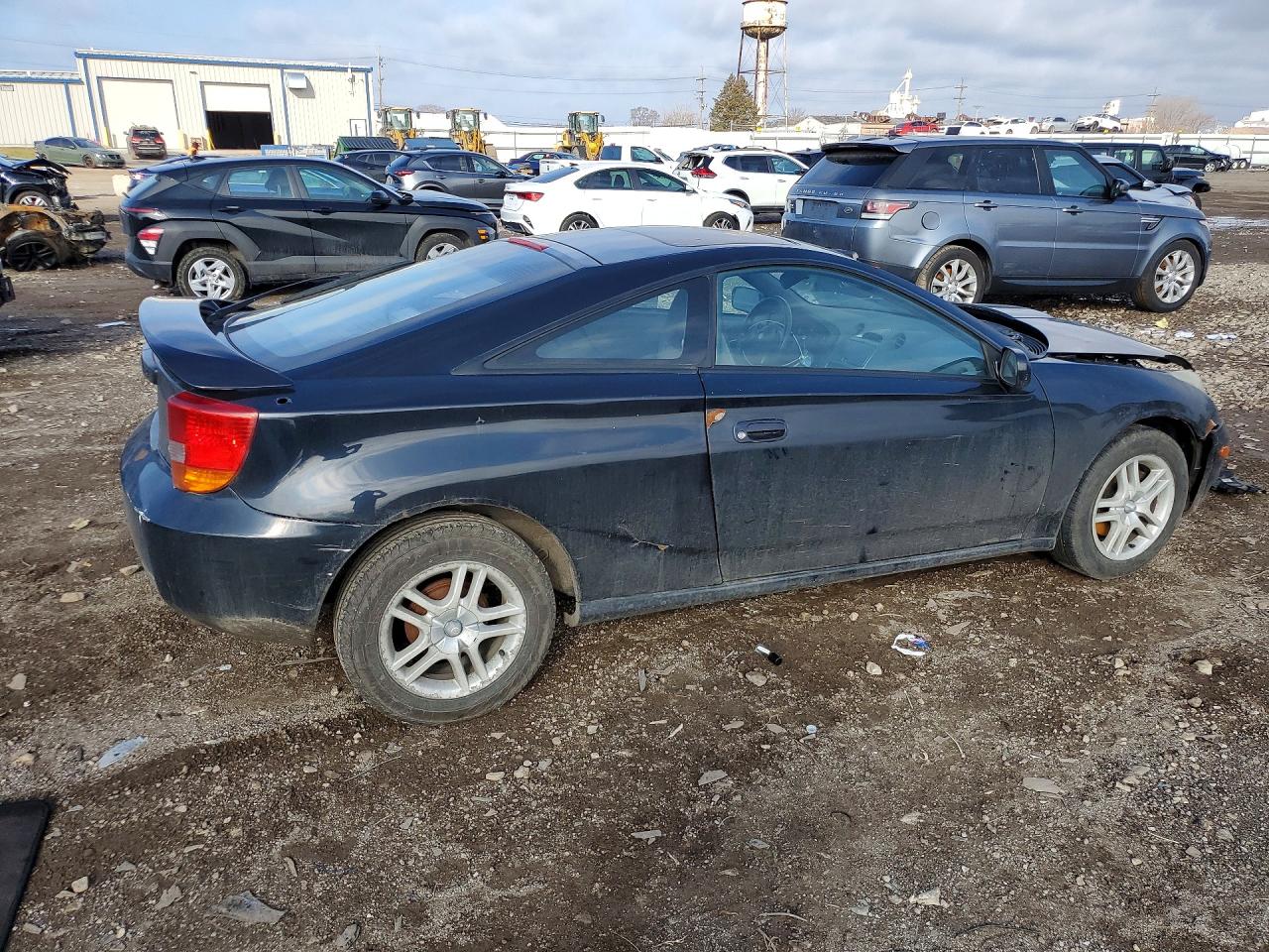 2001 Toyota Celica Gt Blue vin: JTDDR32TX10109485