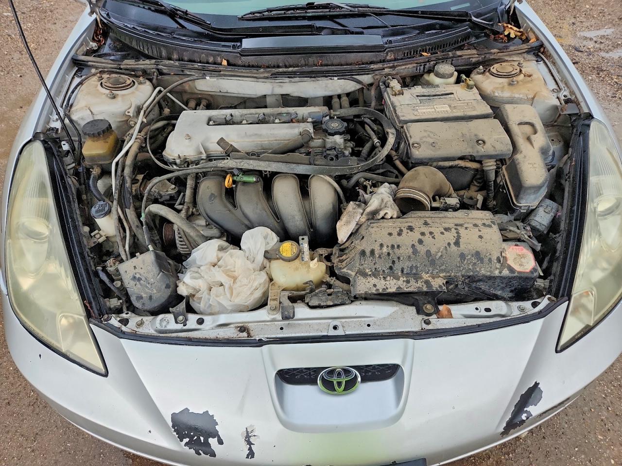 2002 Toyota Celica Gt Серебряный vin: JTDDR32TX20112422