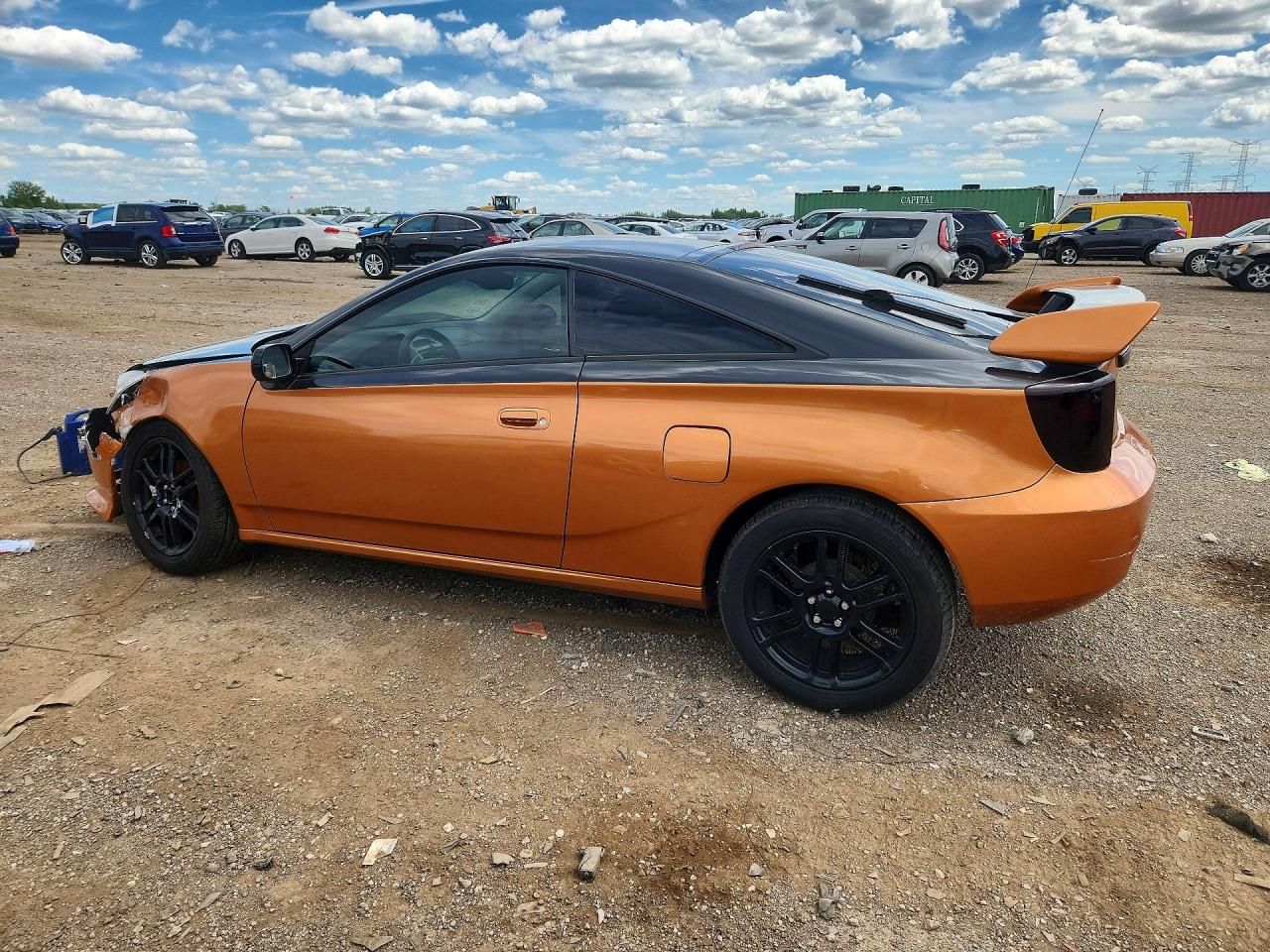 2005 Toyota Celica Gt Оранжевый vin: JTDDR32TX50188727