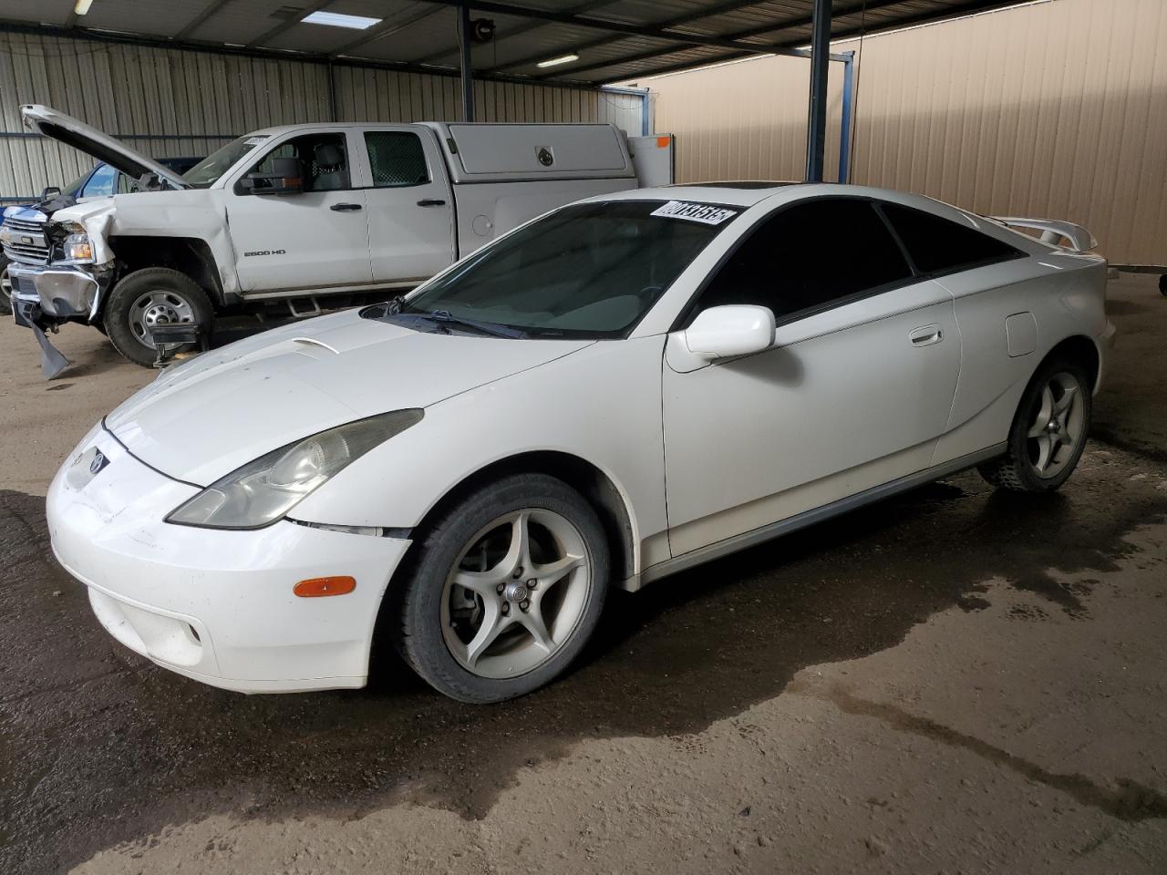 2000 Toyota Celica Gt-s White vin: JTDDY32T4Y0003451 Damage: Left Front Fender, Dent(s) W/No Paint Dmg, PDR-1 dent