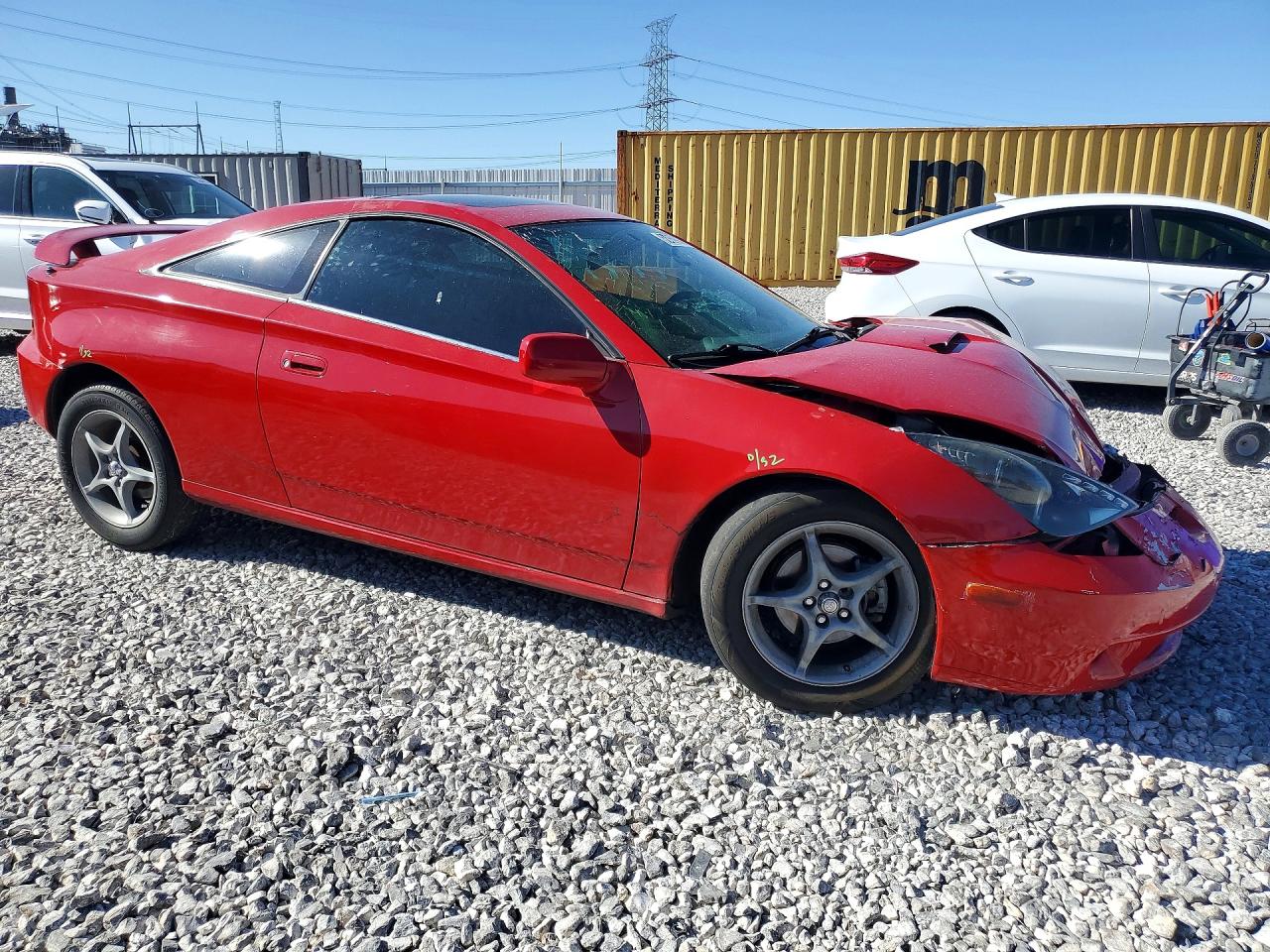 2000 Toyota Celica Gt-s Red vin: JTDDY32T4Y0031671