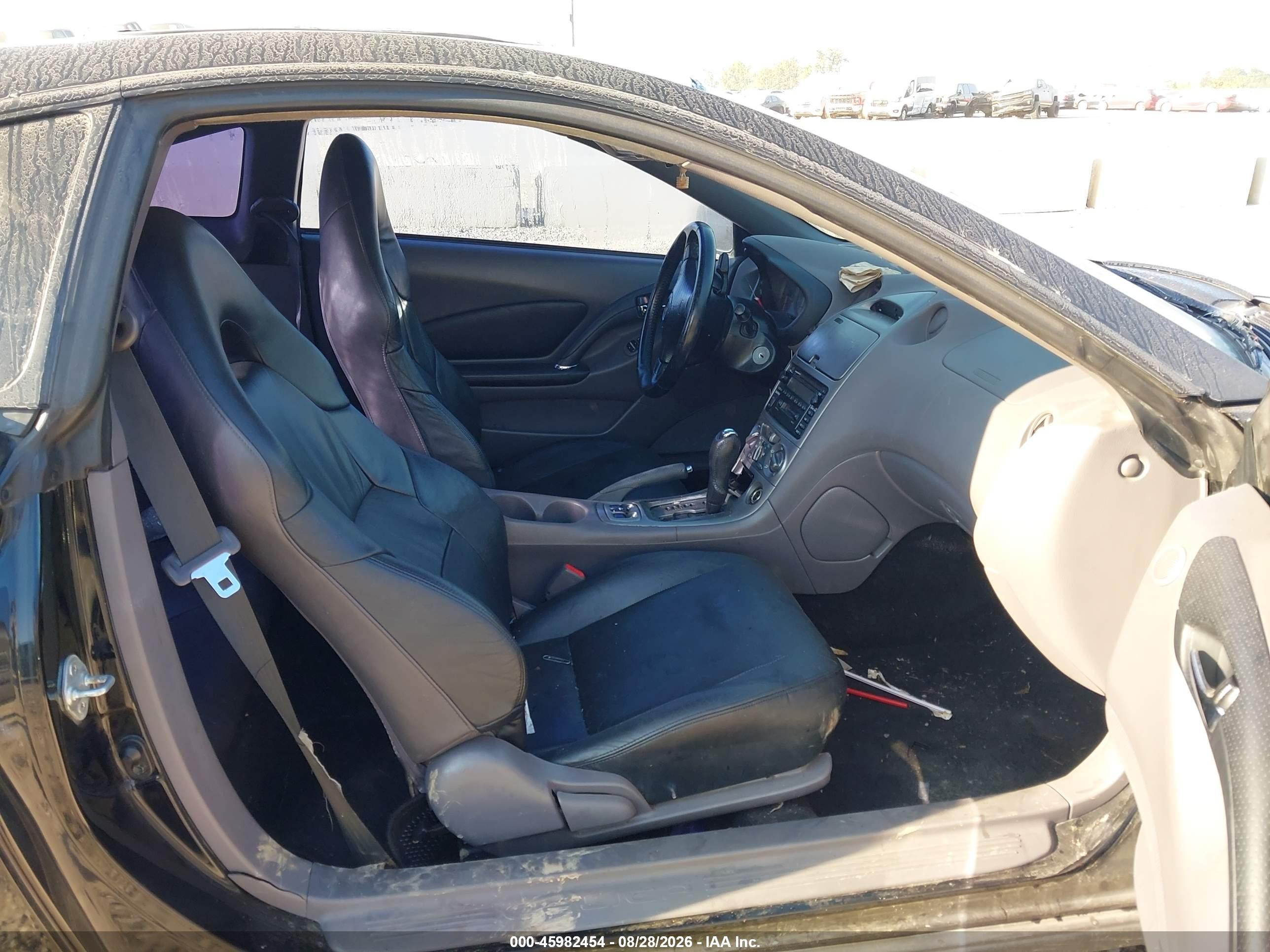 2001 Toyota Celica Gts Black vin: JTDDY32T510047450