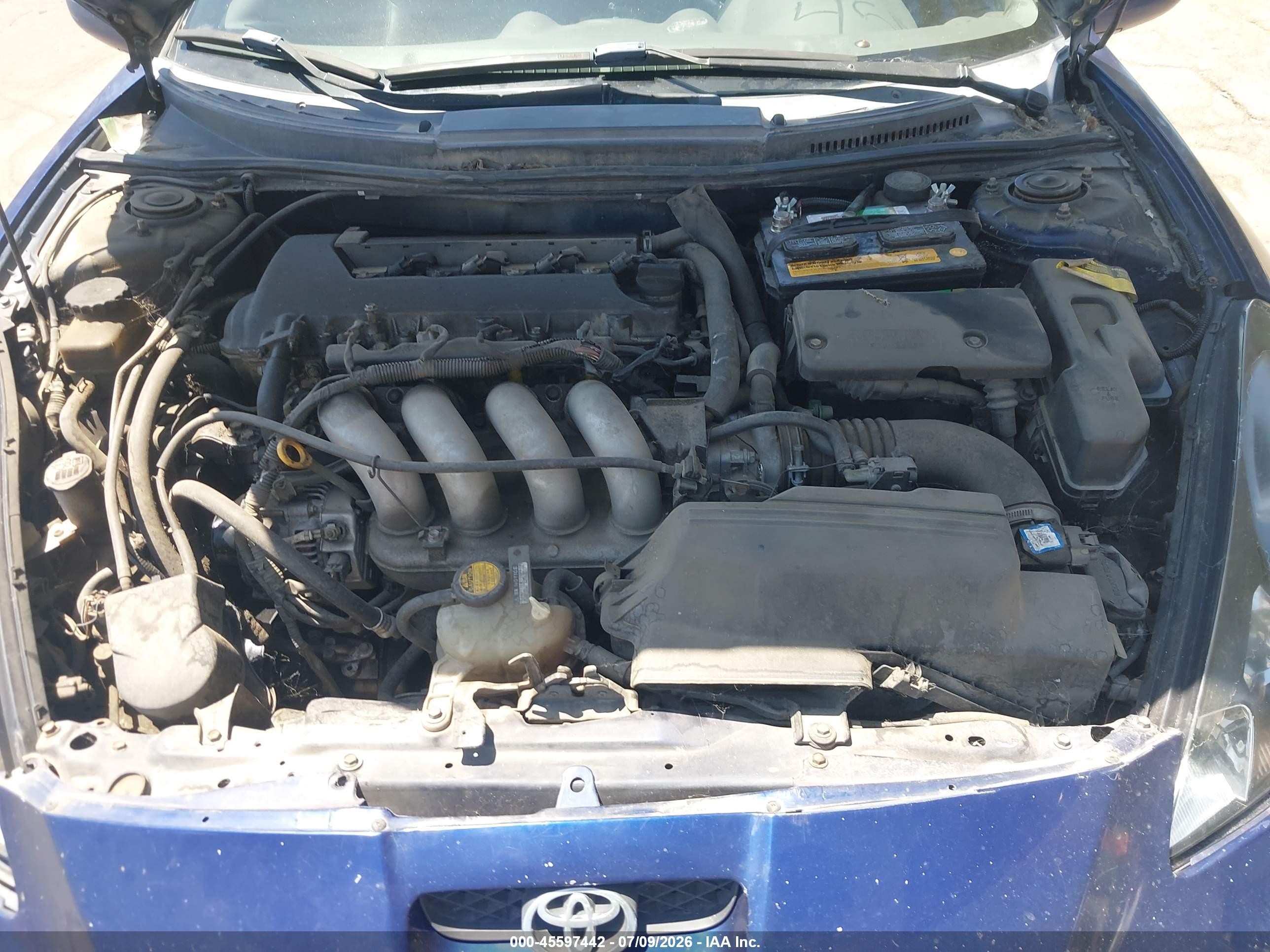 2000 Toyota Celica Gts Blue vin: JTDDY32T5Y0017360