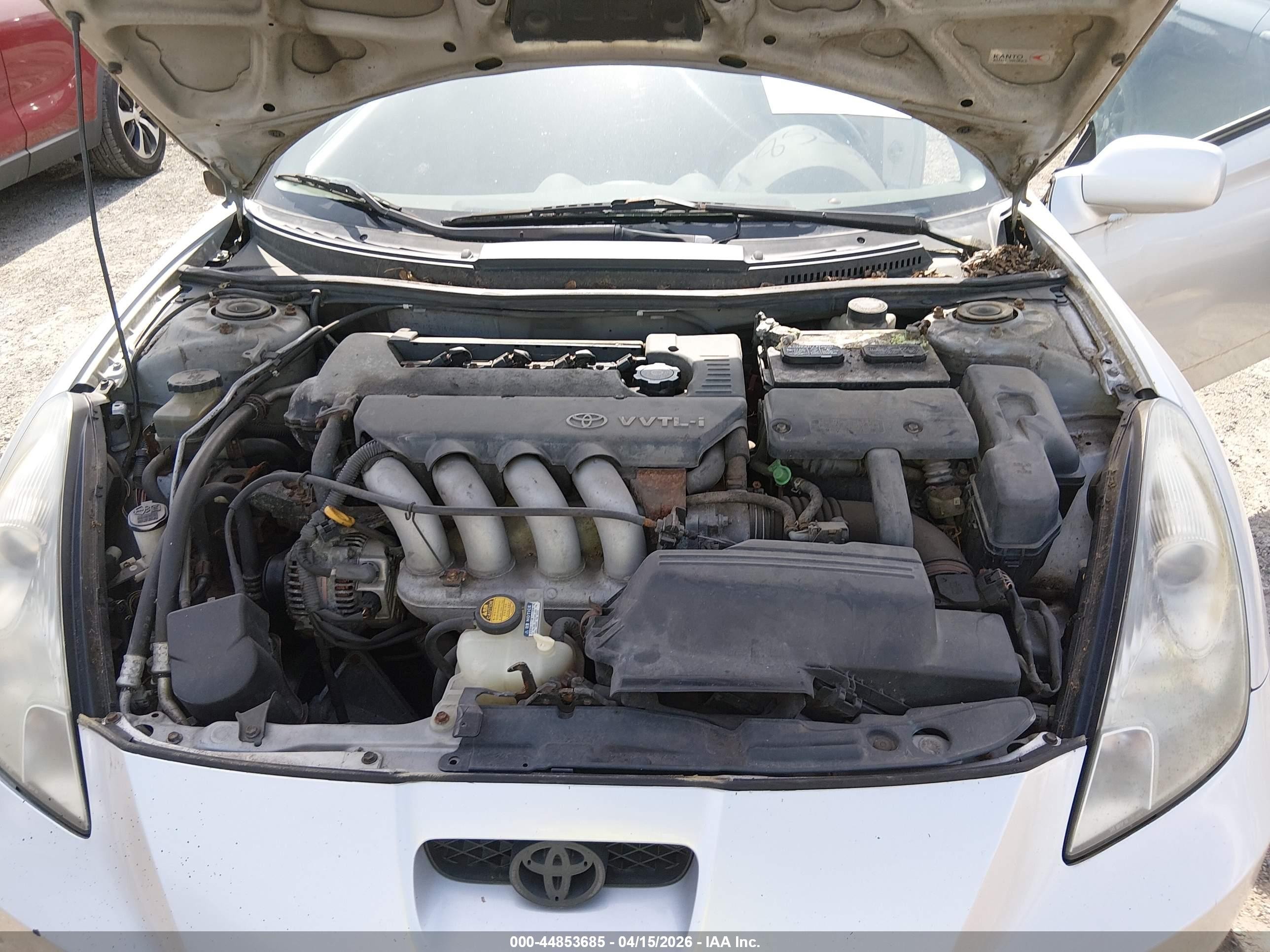2000 Toyota Celica Gts Silver vin: JTDDY32T8Y0016719