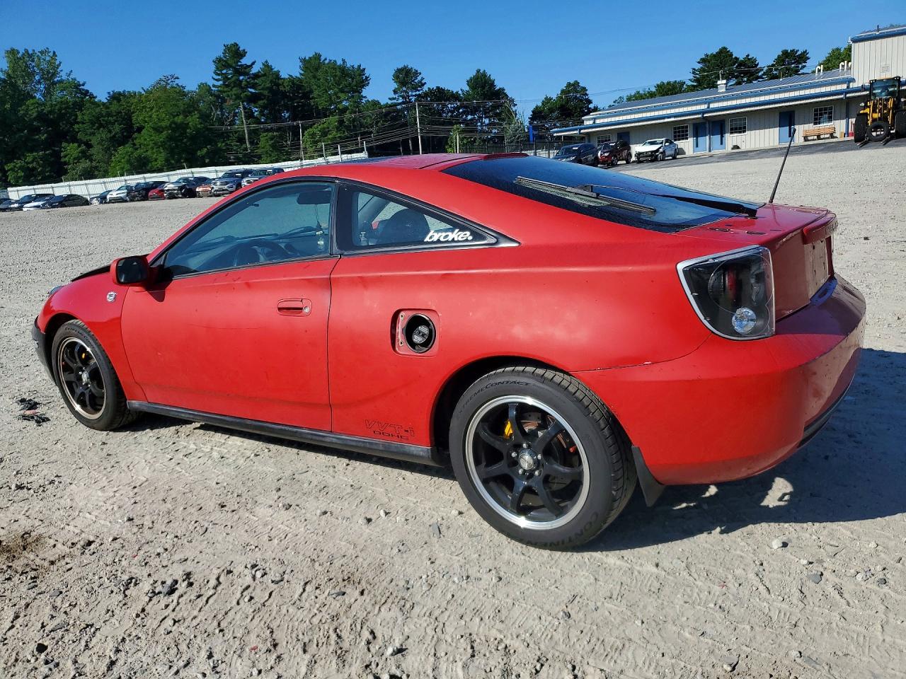 2001 Toyota Celica Gt-s Red vin: JTDDY32TX10036802