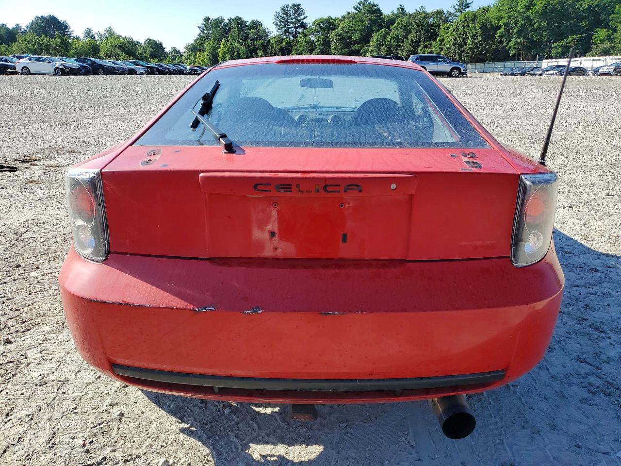 2001 Toyota Celica Gt-s Red vin: JTDDY32TX10036802