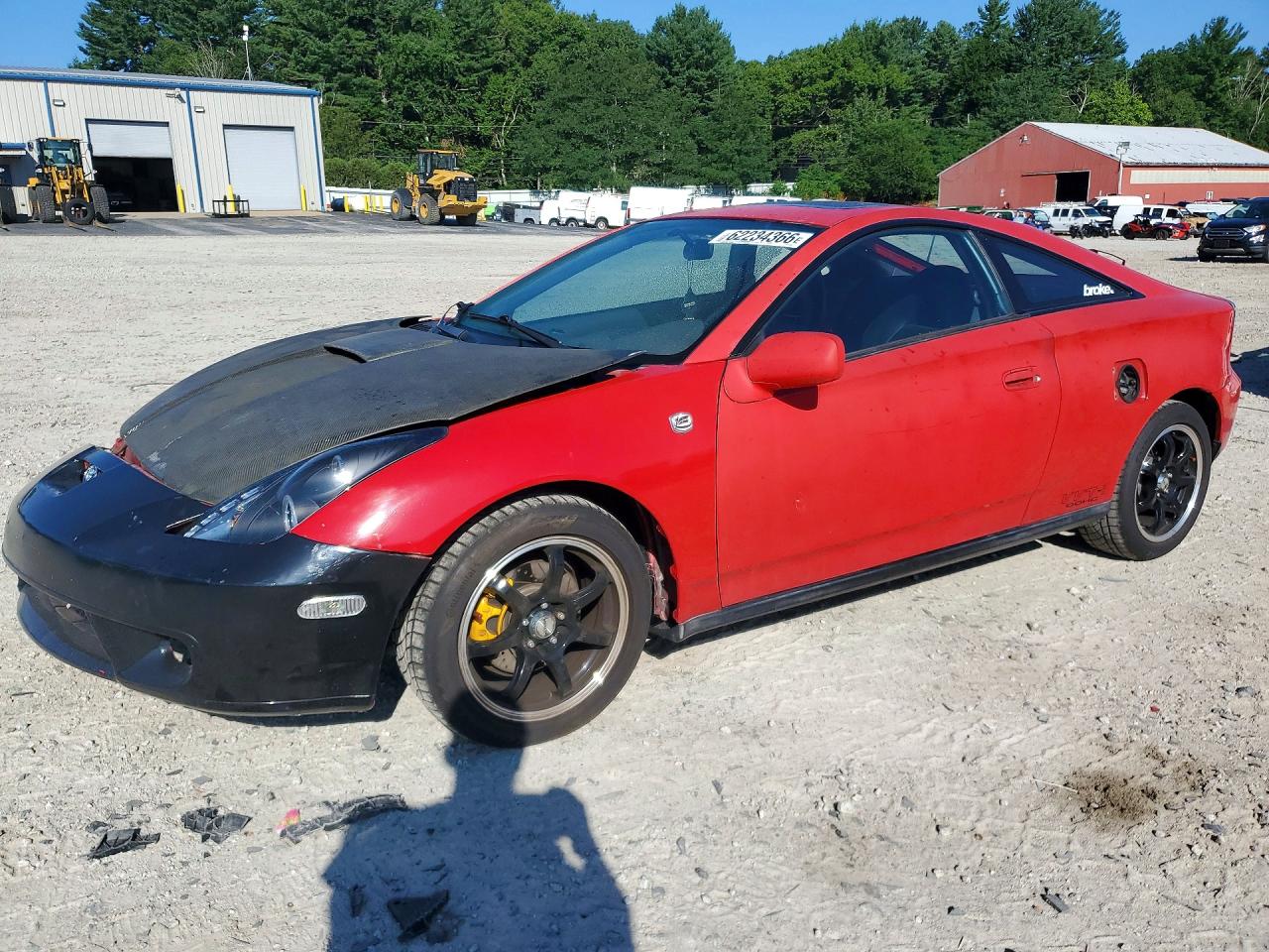 2001 Toyota Celica Gt-s Red vin: JTDDY32TX10036802