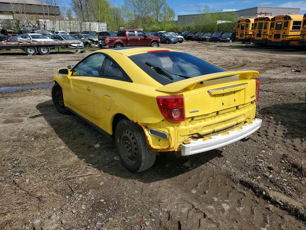 2004 Toyota Celica Gt-s Yellow vin: JTDDY38T040071747
