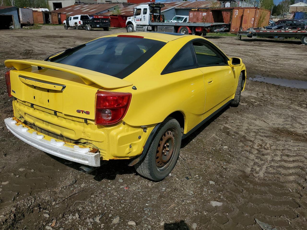 2004 Toyota Celica Gt-s Yellow vin: JTDDY38T040071747
