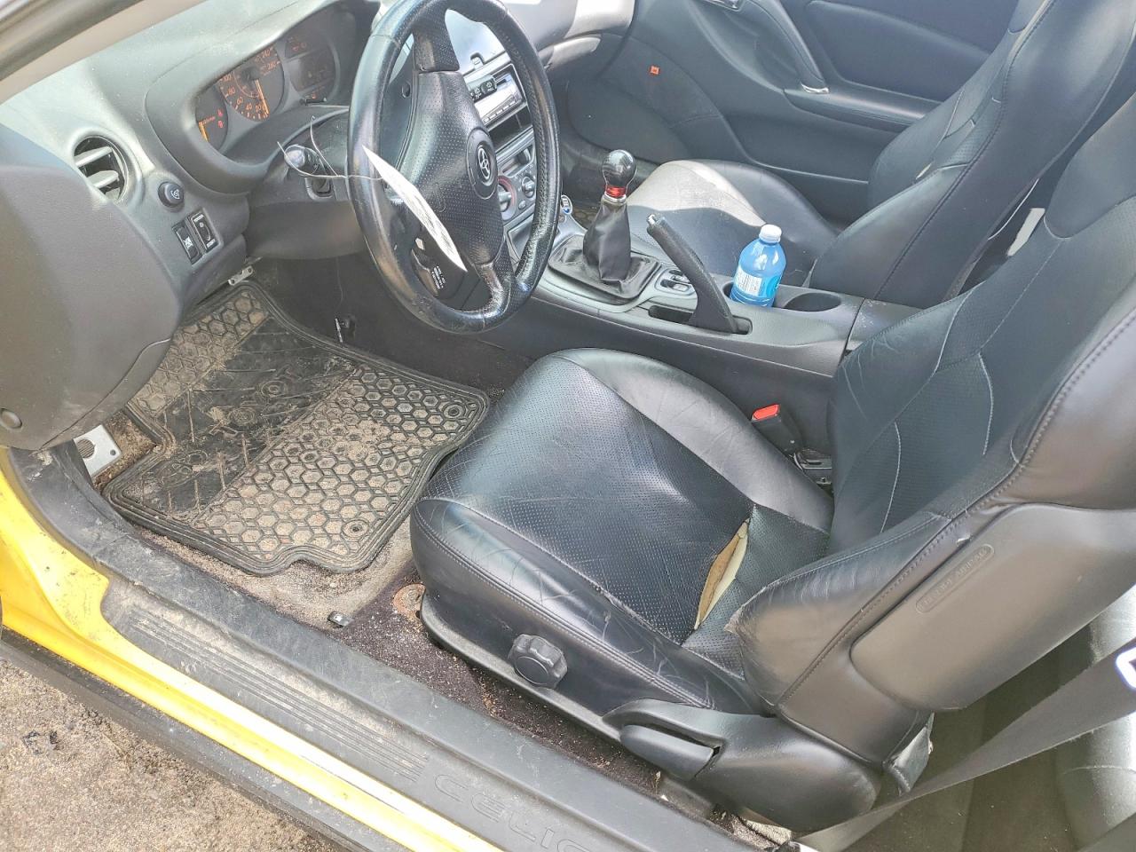 2004 Toyota Celica Gt-s Yellow vin: JTDDY38T040071747
