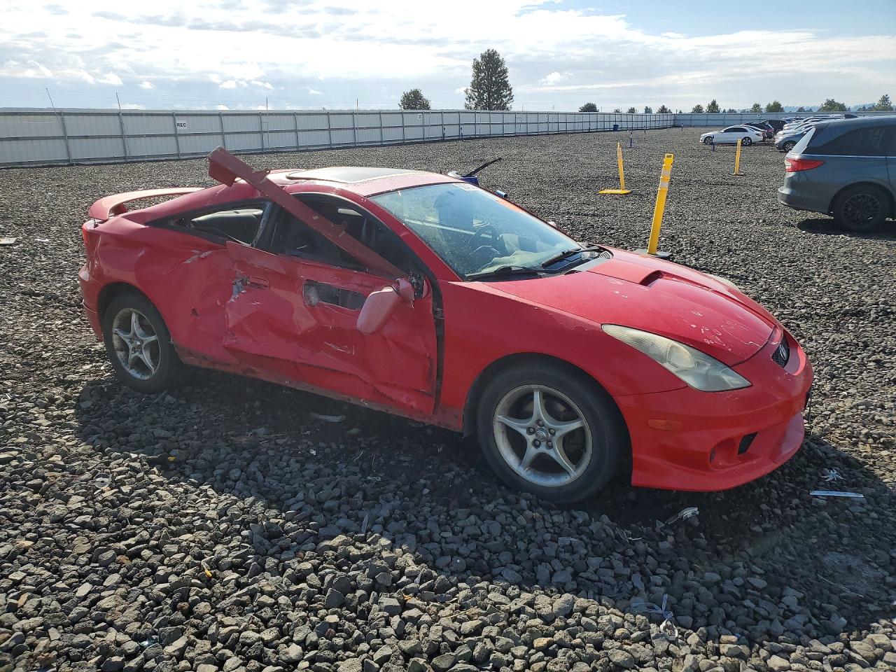 2000 Toyota Celica Gt-s Red vin: JTDDY38T0Y0036227