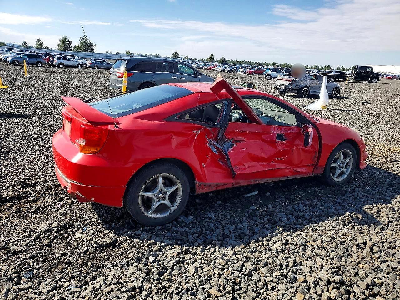 2000 Toyota Celica Gt-s Red vin: JTDDY38T0Y0036227