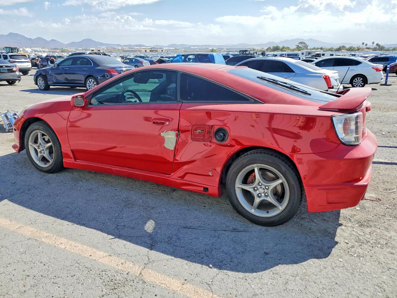 2001 Toyota Celica Gt-s Red vin: JTDDY38T110037151