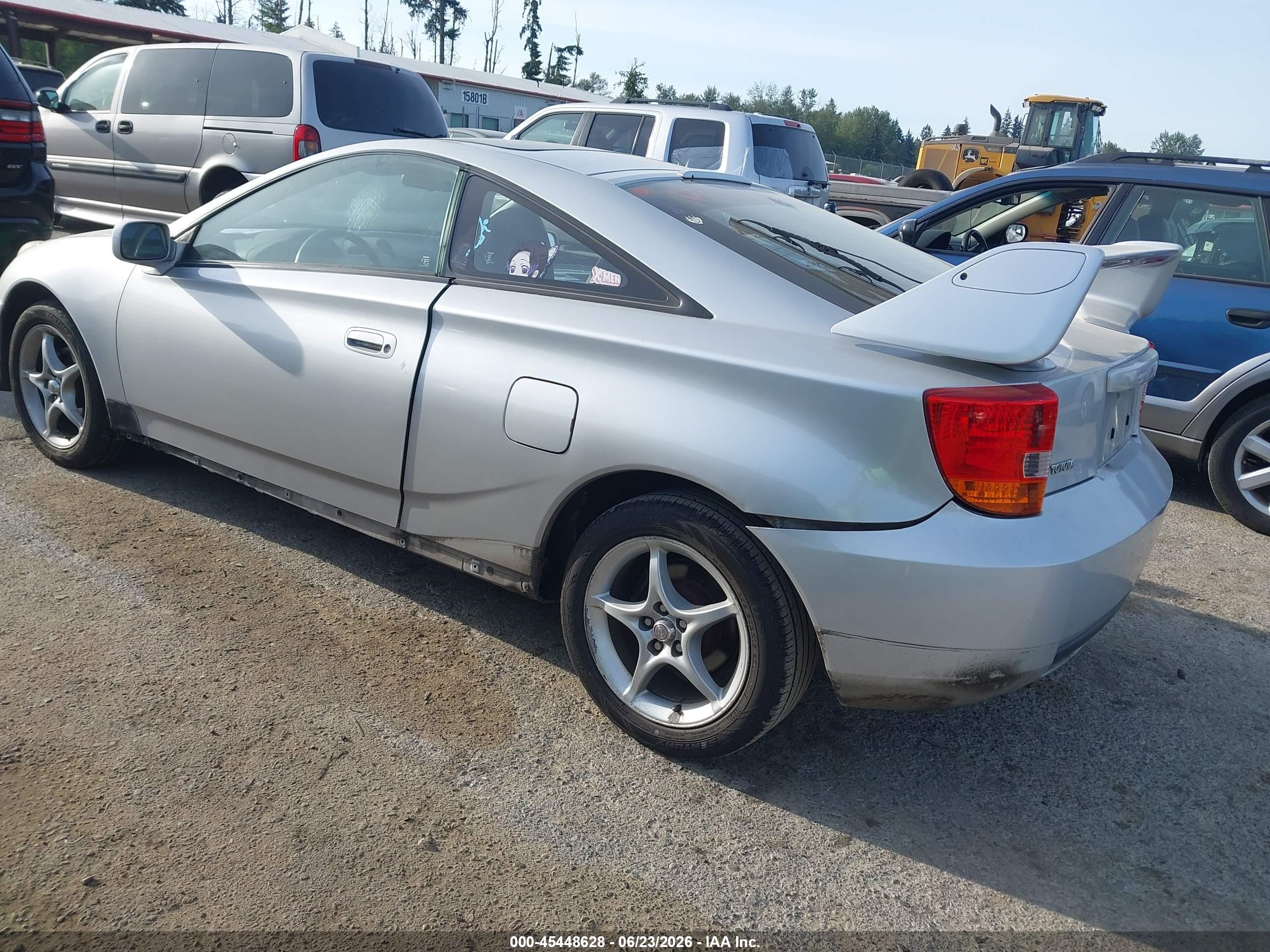 2002 Toyota Celica Gts Silver vin: JTDDY38T420055368