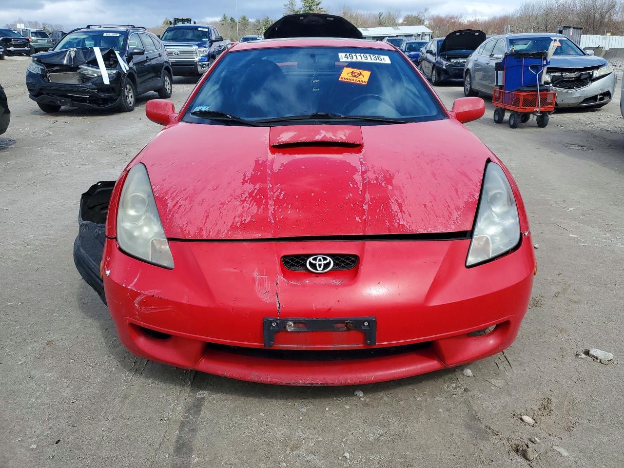 2000 Toyota Celica Gt-s Красный vin: JTDDY38T4Y0019852