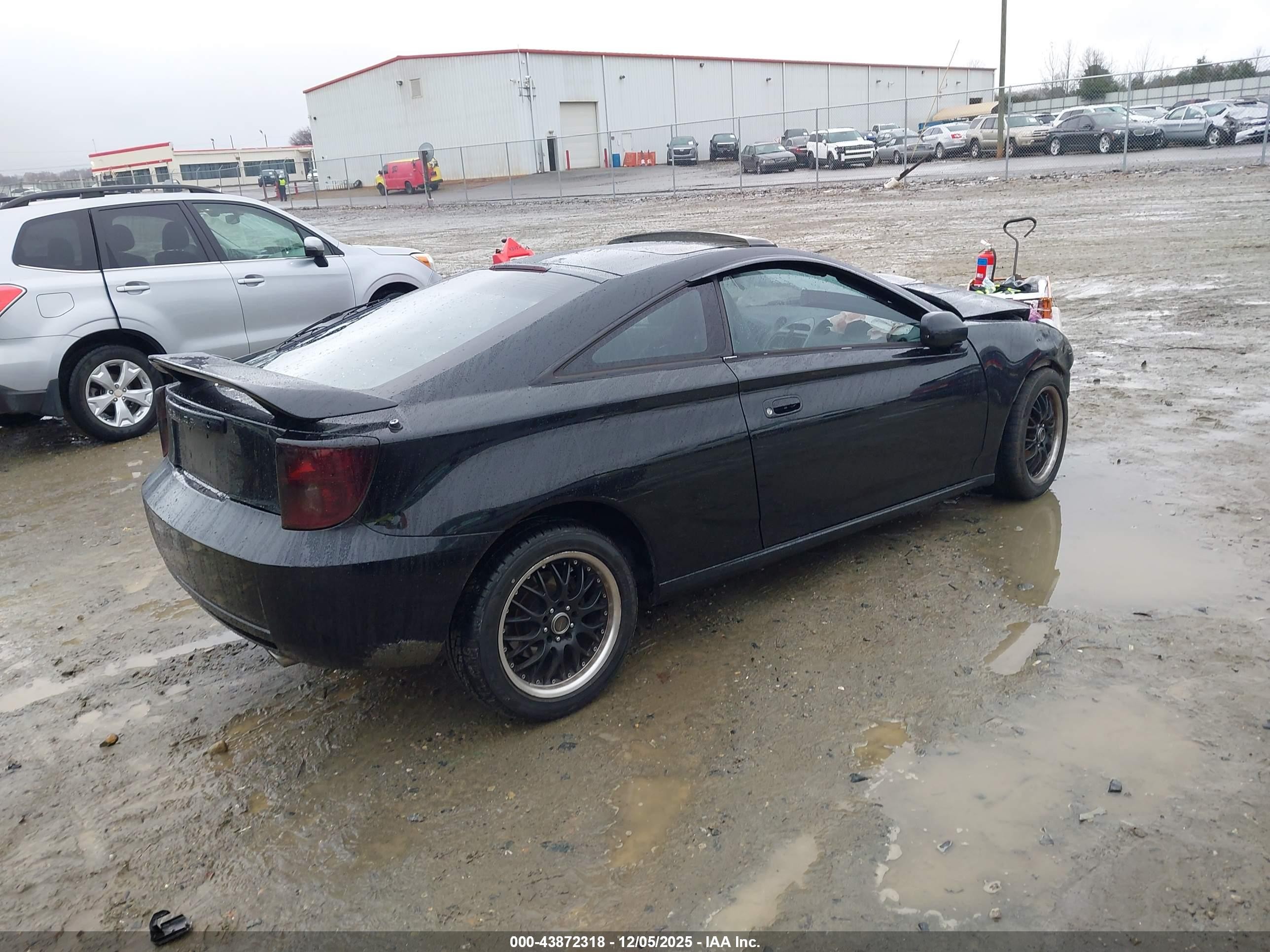 2001 Toyota Celica Gts Black vin: JTDDY38T510040151