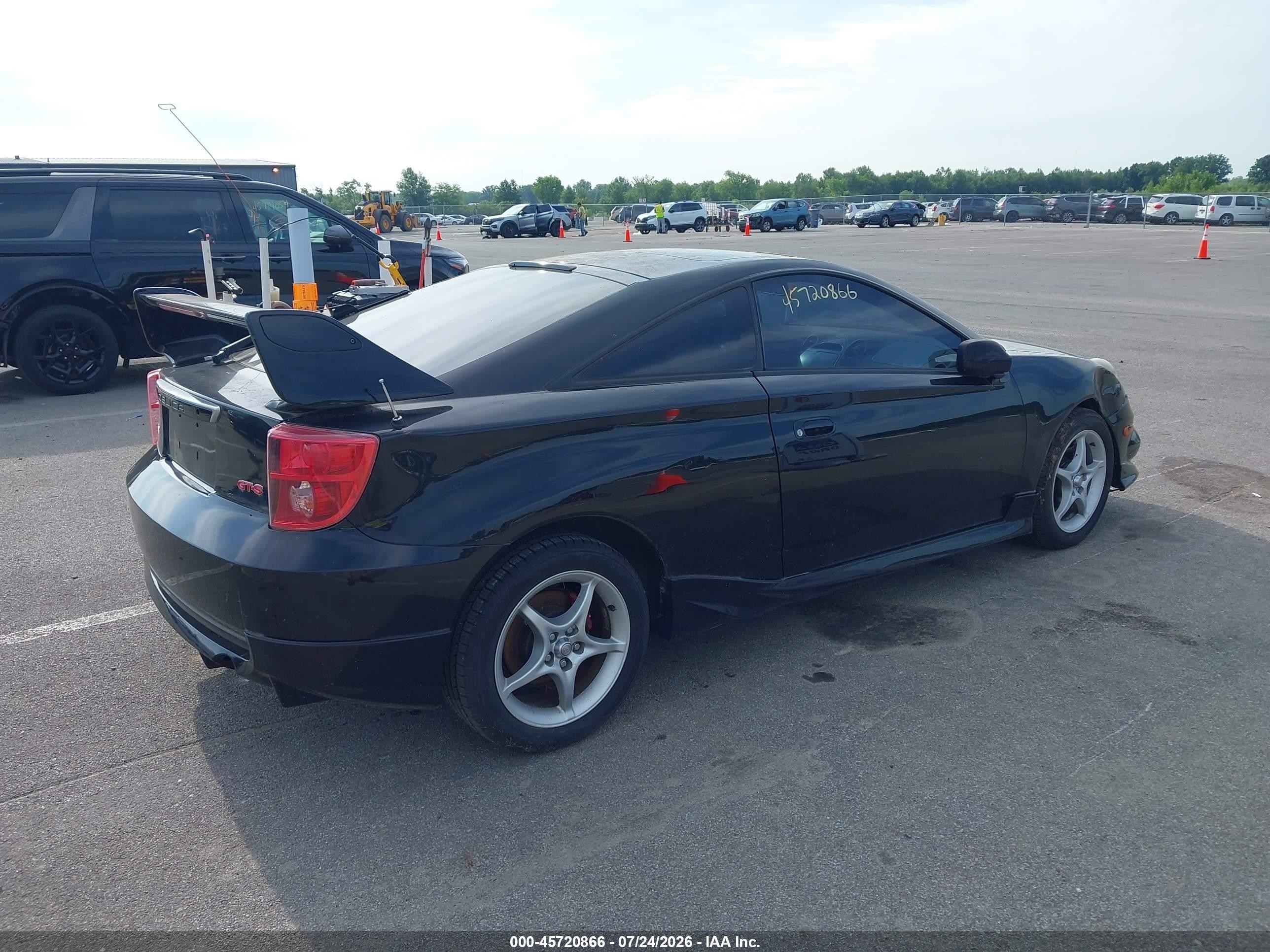 2003 Toyota Celica Gts Черный vin: JTDDY38T730069248