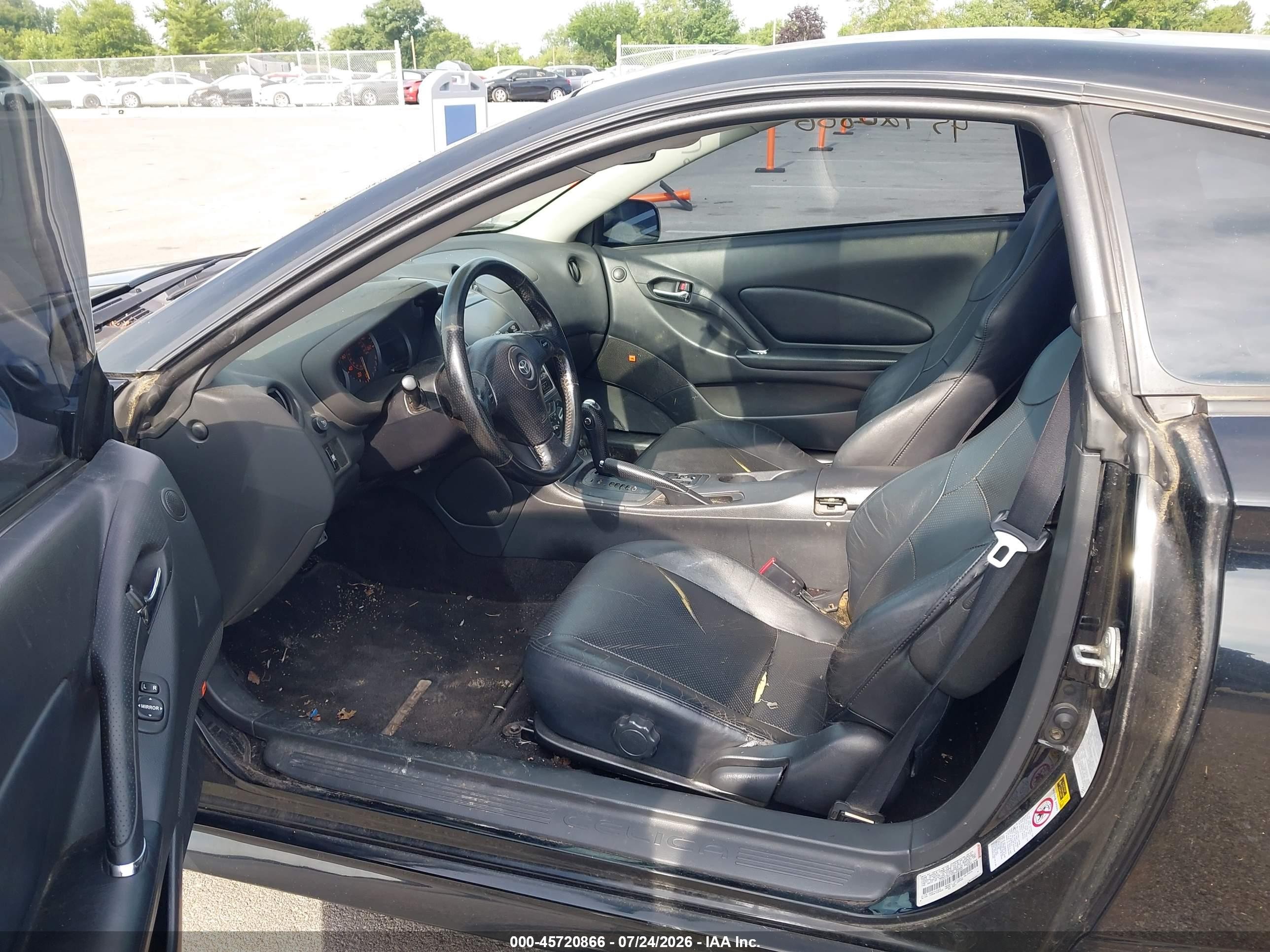2003 Toyota Celica Gts Черный vin: JTDDY38T730069248
