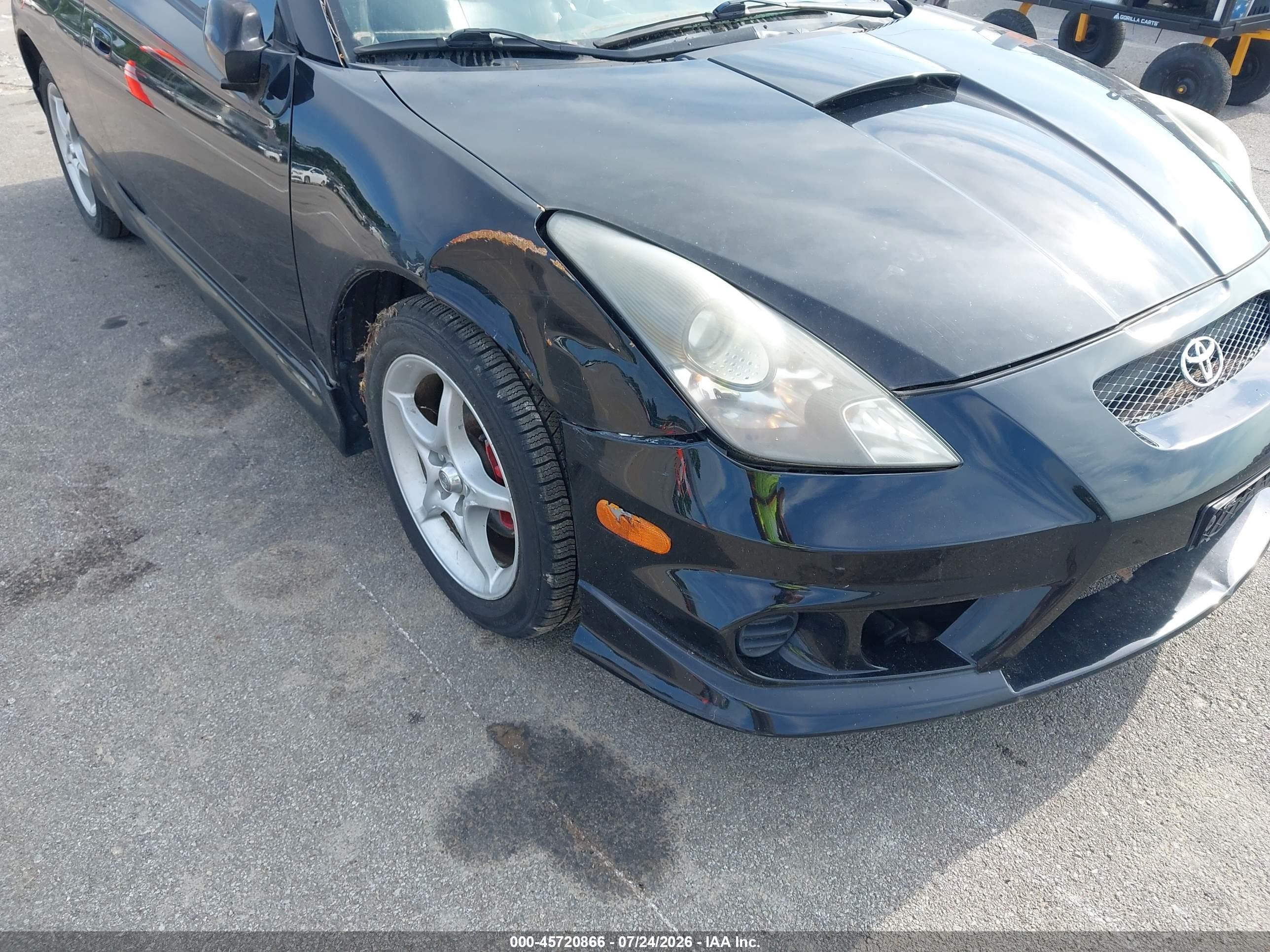 2003 Toyota Celica Gts Черный vin: JTDDY38T730069248
