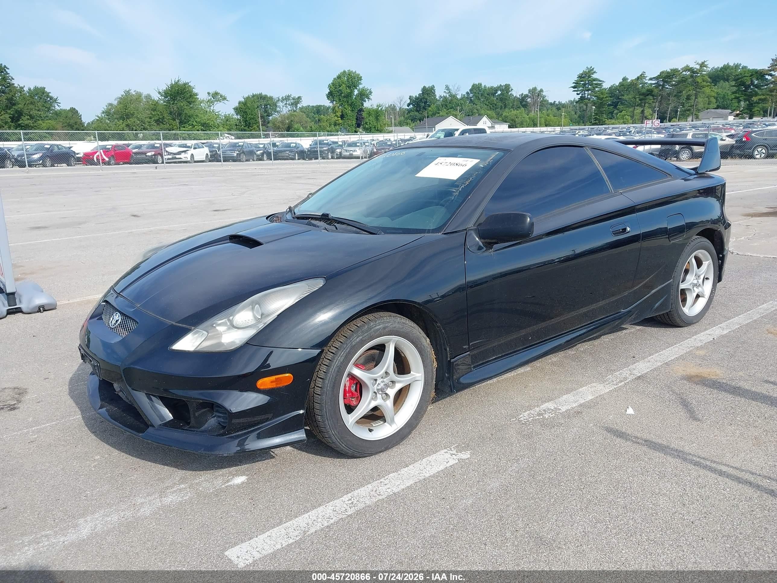 2003 Toyota Celica Gts Черный vin: JTDDY38T730069248