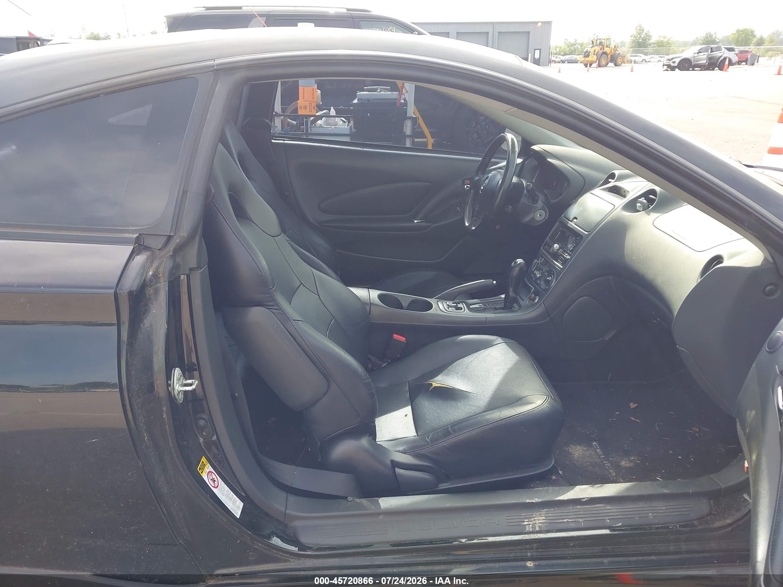 2003 Toyota Celica Gts Черный vin: JTDDY38T730069248