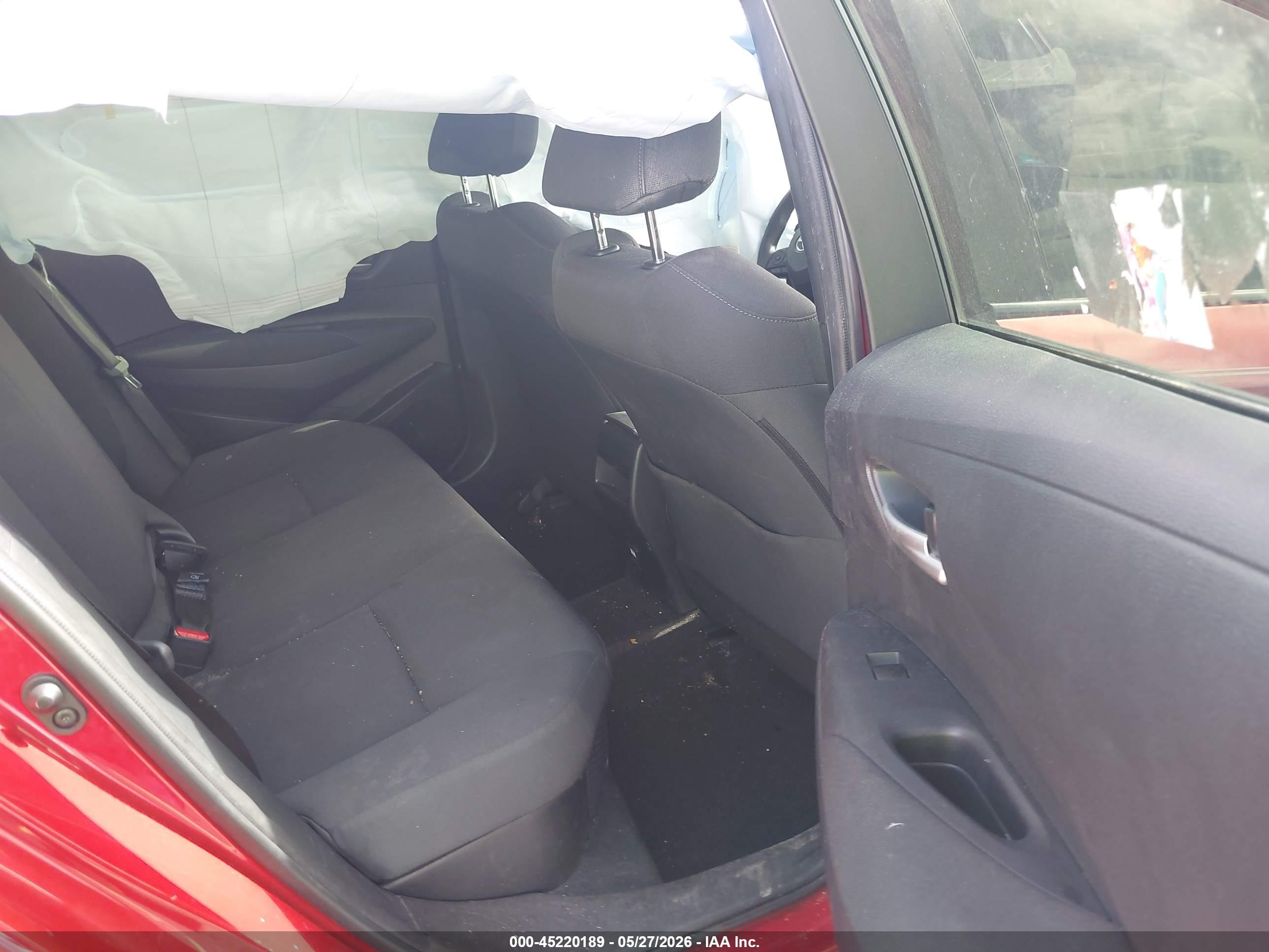 2021 Toyota Corolla Hybrid Le Красный vin: JTDEAMDE2MJ007421