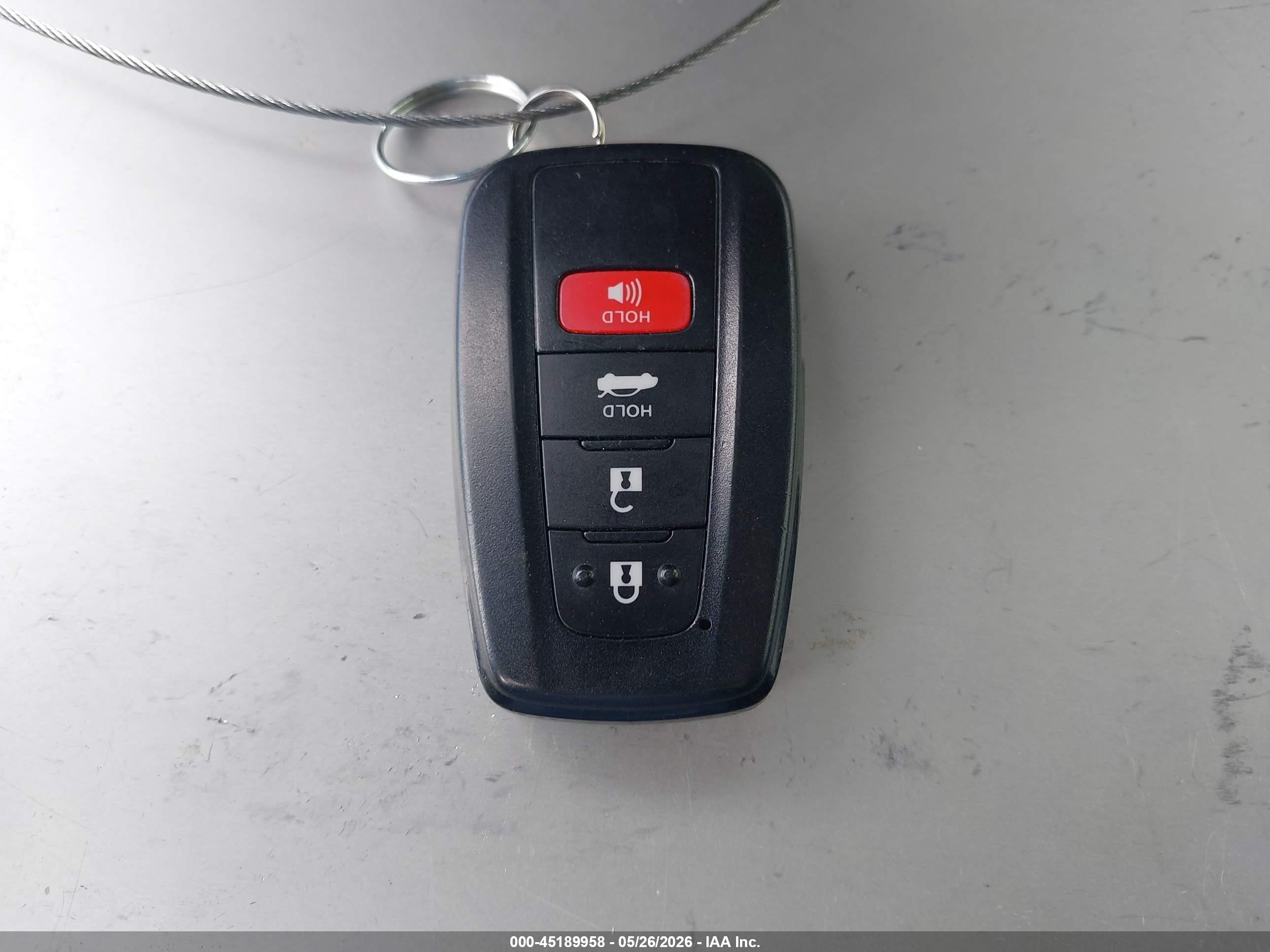 2021 Toyota Corolla Hybrid Le Blue vin: JTDEAMDE7MJ033139