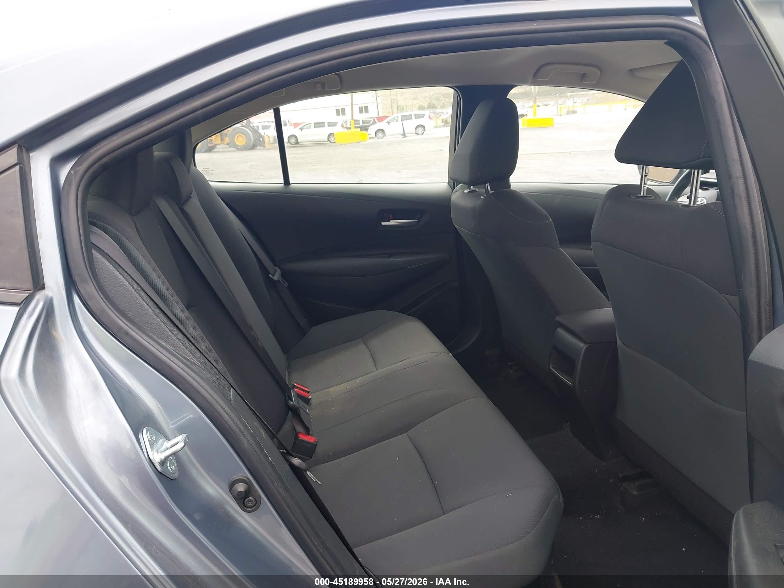 2021 Toyota Corolla Hybrid Le Blue vin: JTDEAMDE7MJ033139