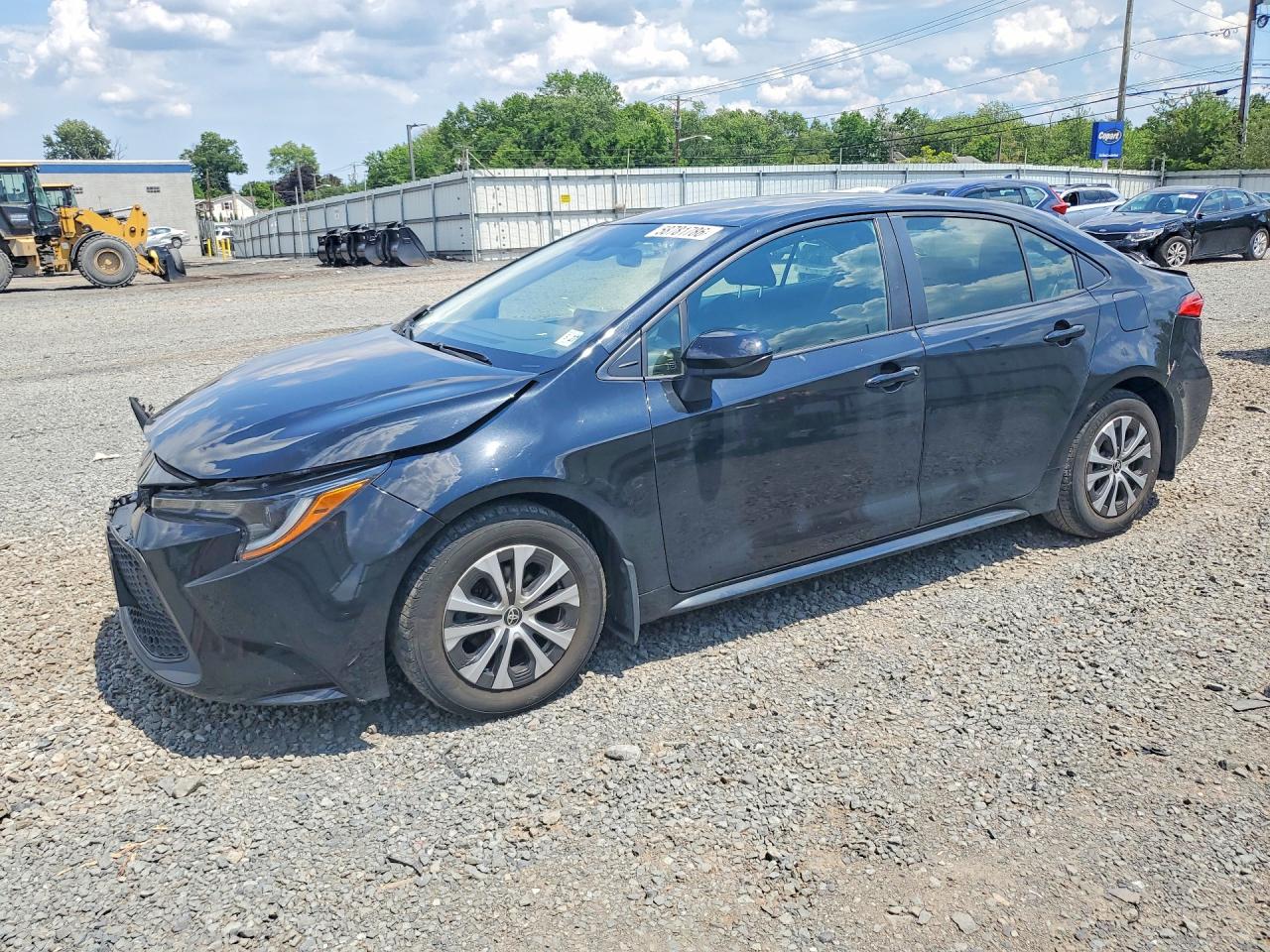 2022 Toyota Corolla Le Black vin: JTDEAMDE7NJ047012