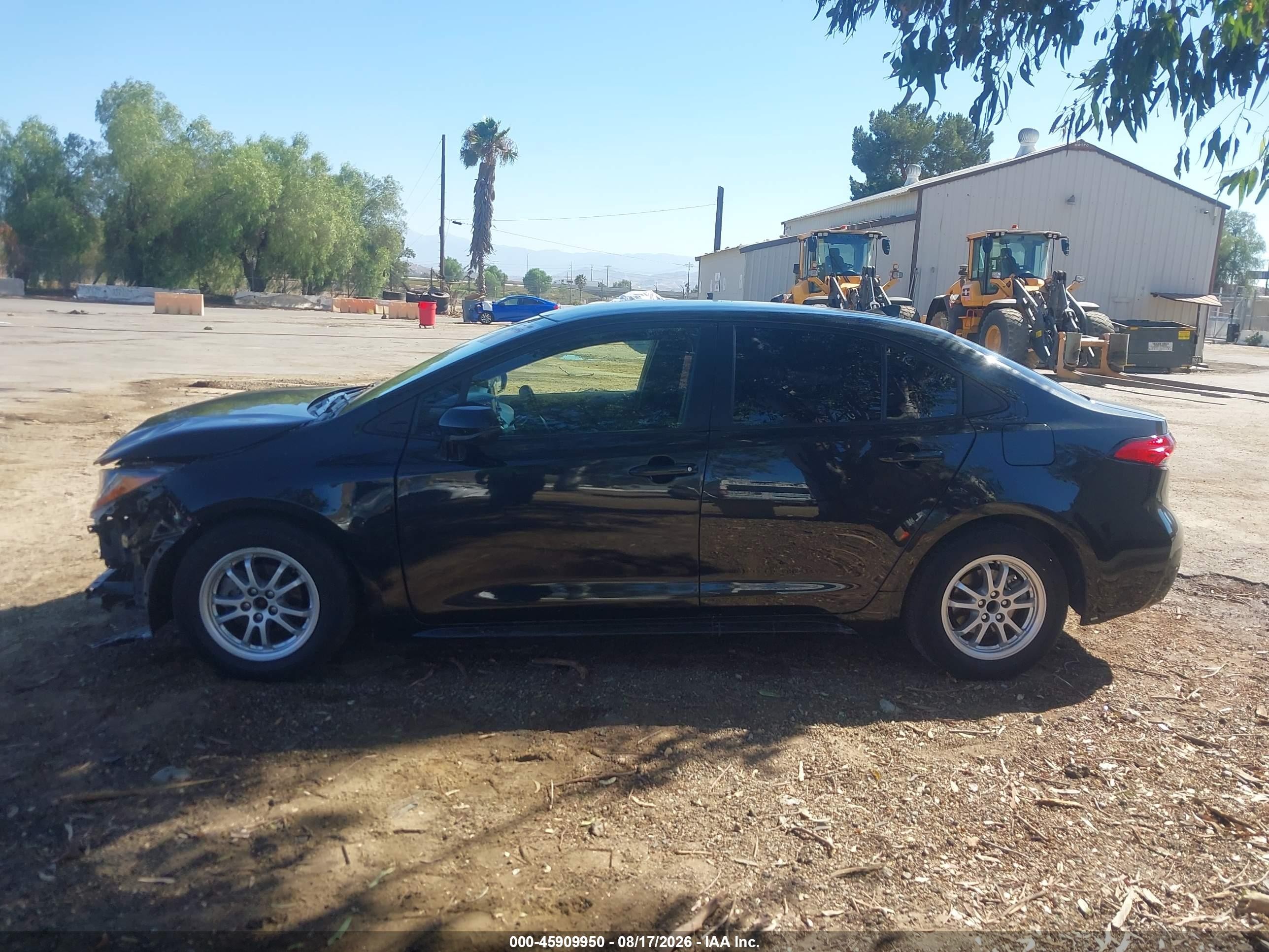 2020 Toyota Corolla Hybrid Le Black vin: JTDEBRBE4LJ002877