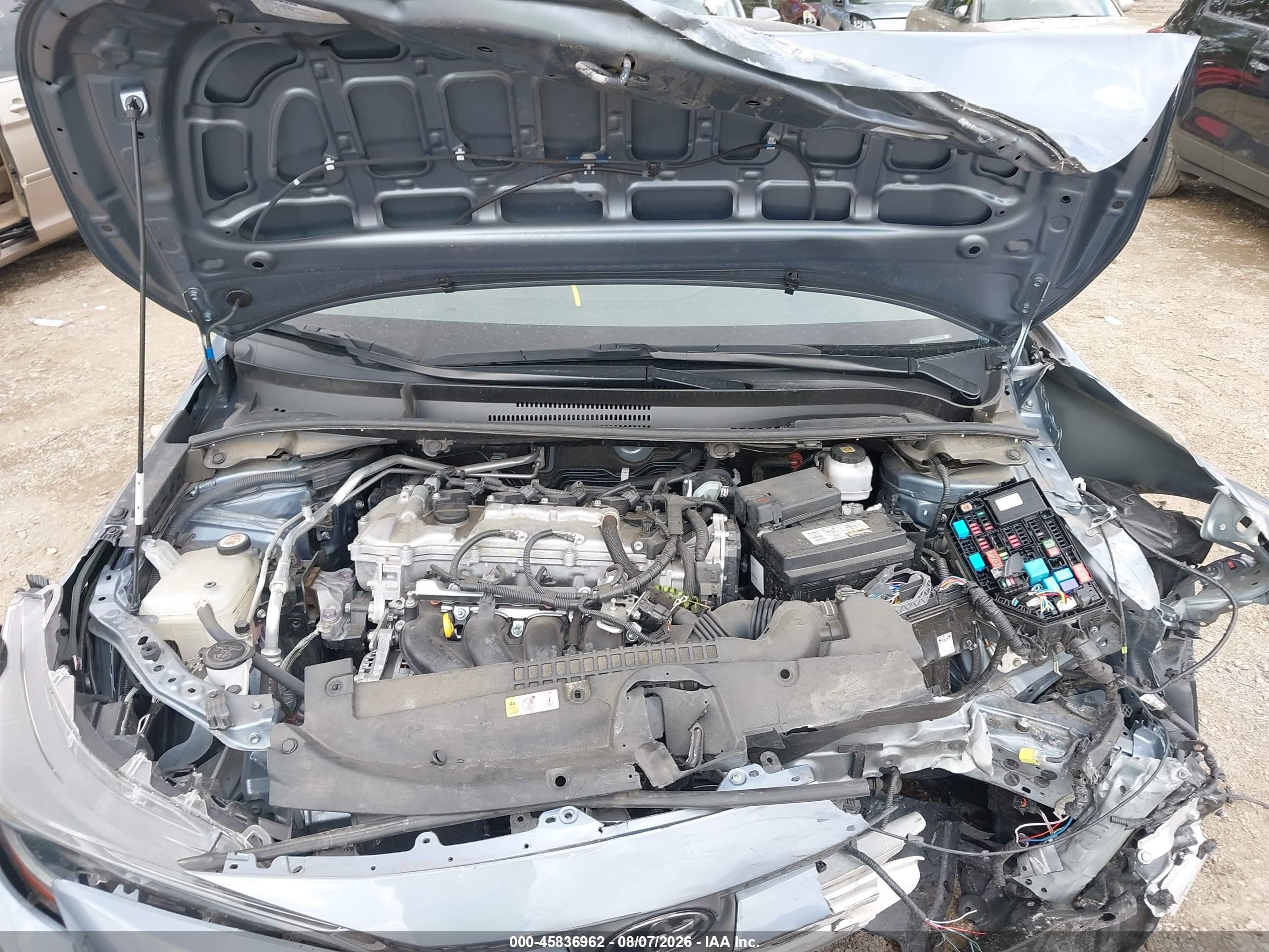 2022 Toyota Corolla Le Blue vin: JTDEPMAE0N3025571