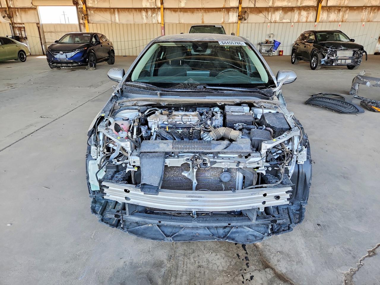 2022 Toyota Corolla Le Silver vin: JTDEPMAE1NJ210630