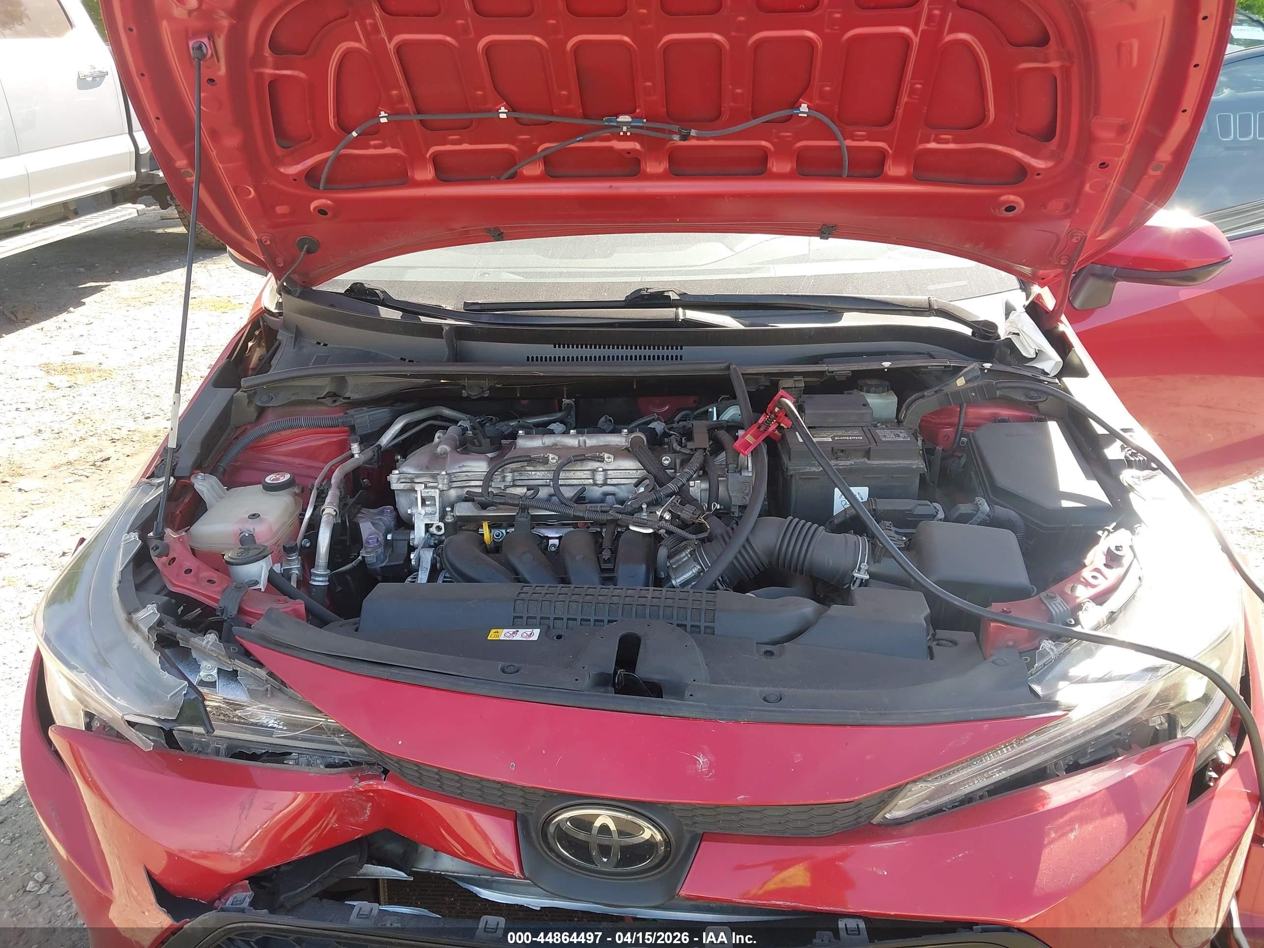 2021 Toyota Corolla Le Red vin: JTDEPMAE3MJ127196